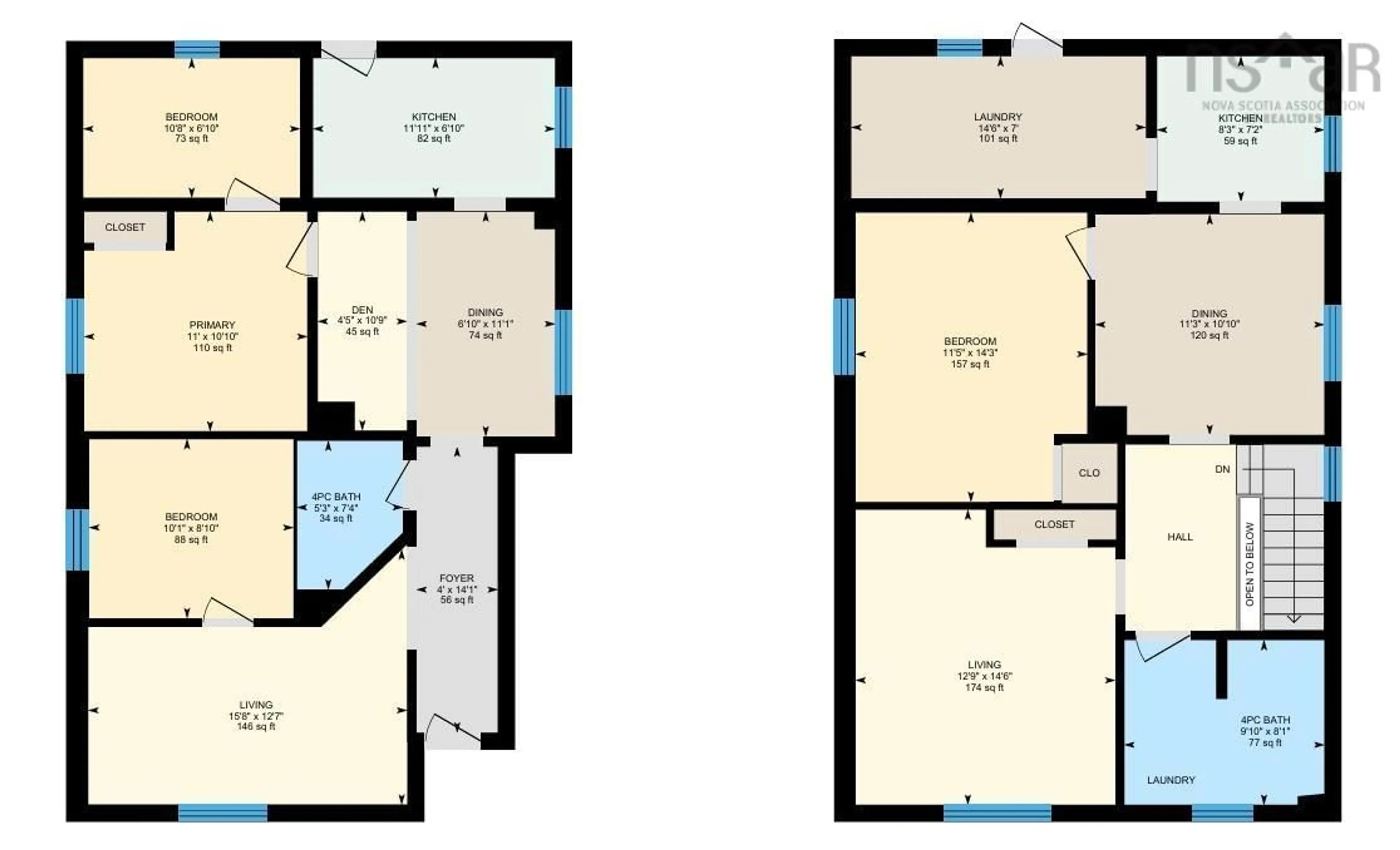 Floor plan for 251 Pleasant St, Dartmouth Nova Scotia B2Y 3S1
