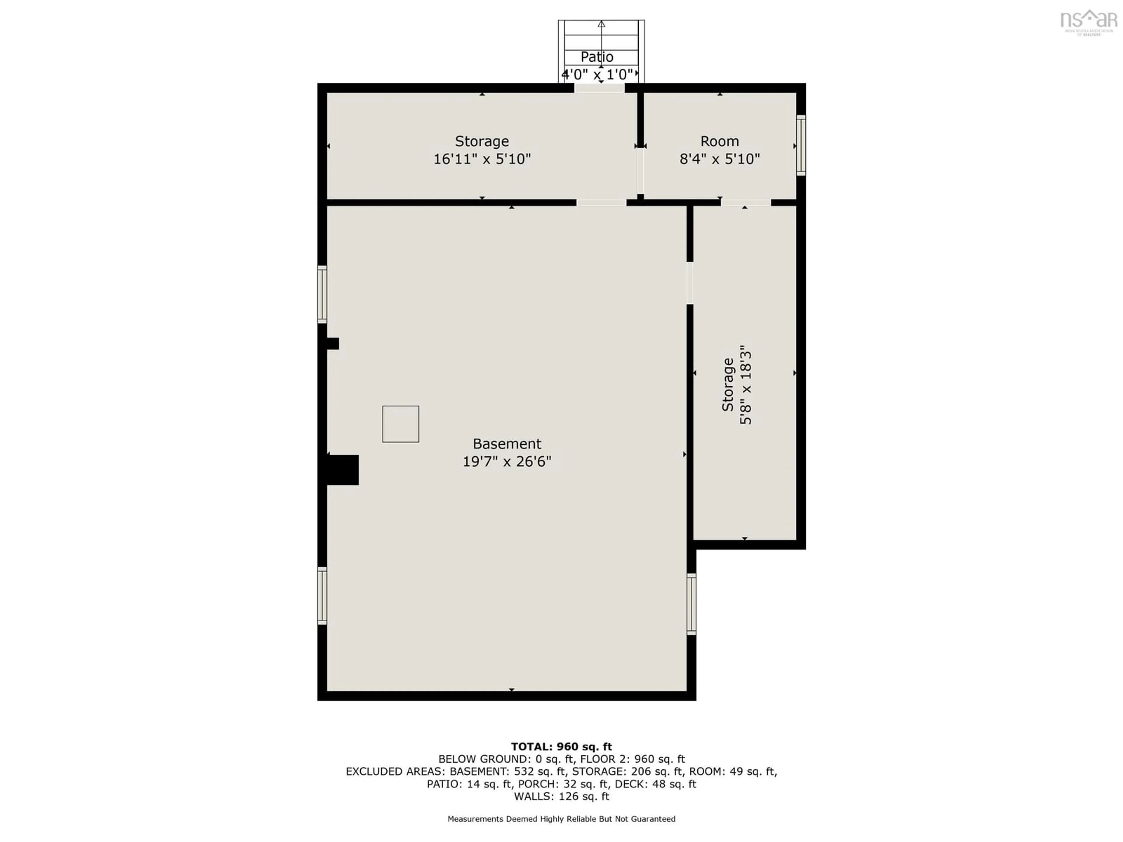 Floor plan for 23 Barrens St, Bedford Nova Scotia B4A 1Y6