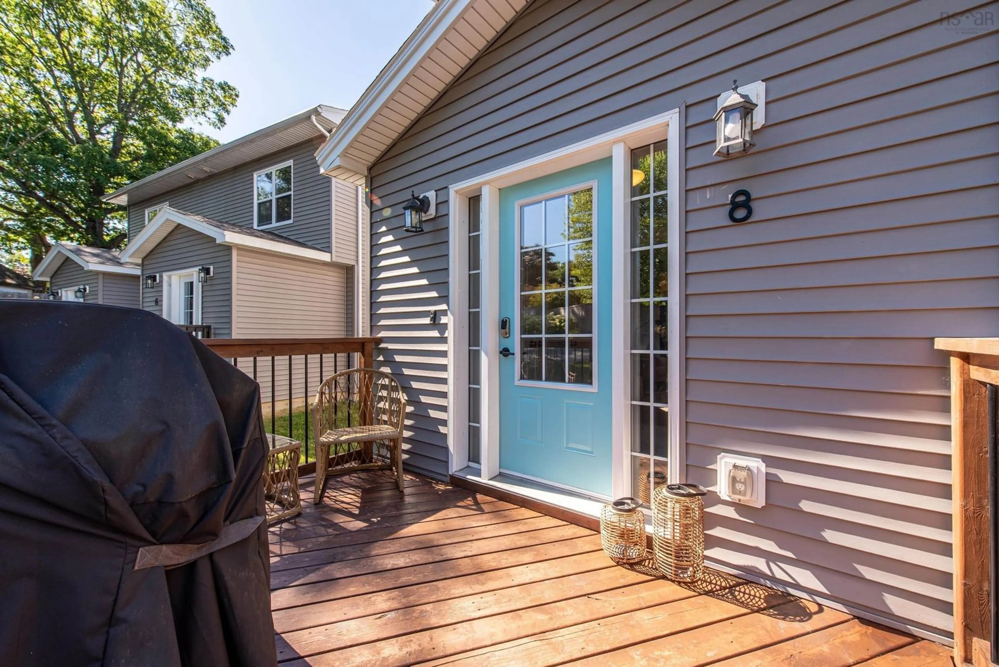 Home with vinyl exterior material, street for 8 Analise Lane, Bedford Nova Scotia B4A 0J2