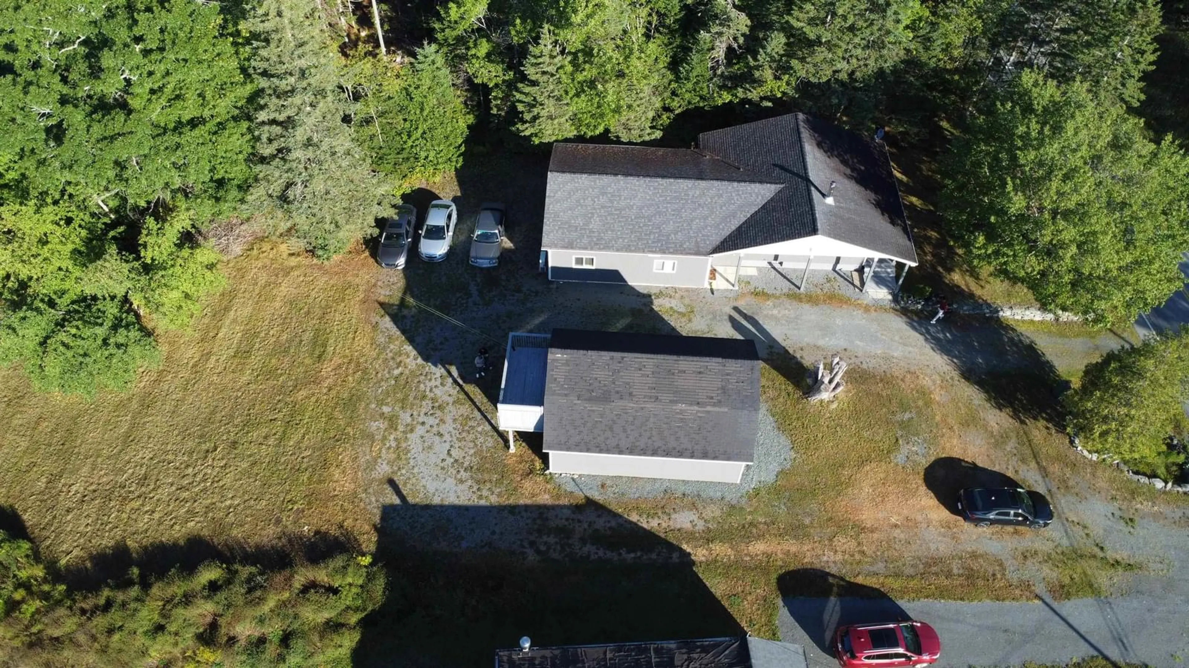 A pic from outside/outdoor area/front of a property/back of a property/a pic from drone, unknown for 3130 Sackville Dr, Upper Sackville Nova Scotia B4E 3C5
