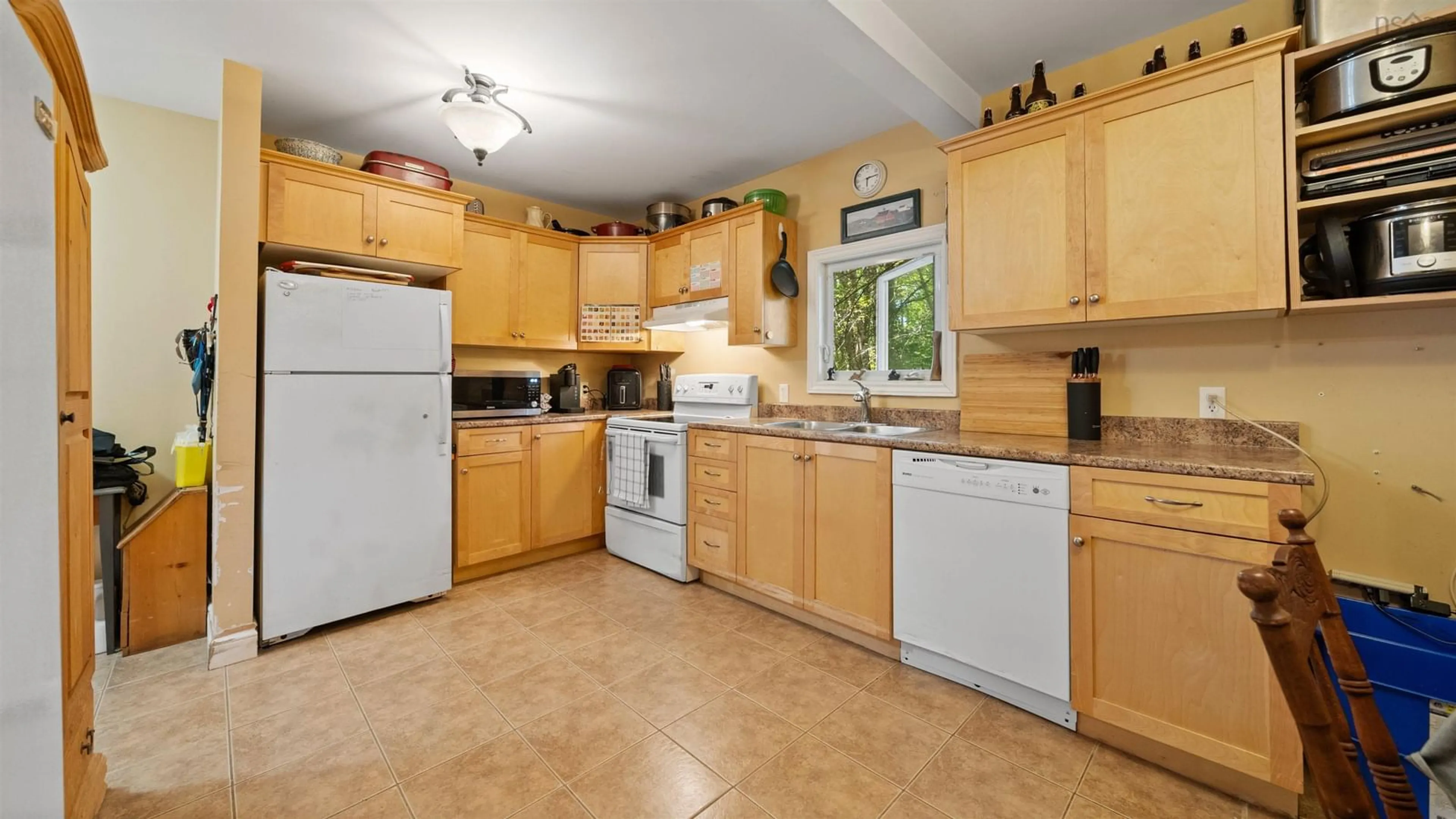 Standard kitchen, ceramic/tile floor for 58 Ash Grove Lane, Timberlea Nova Scotia B3T 2J9