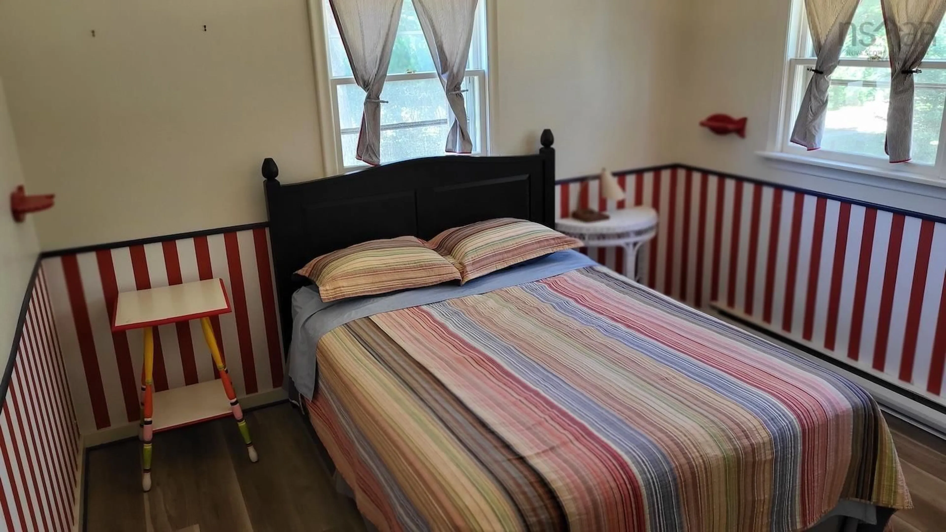 Bedroom with bed, unknown for 1915 Highway 331, Pleasantville Nova Scotia B0R 1G0
