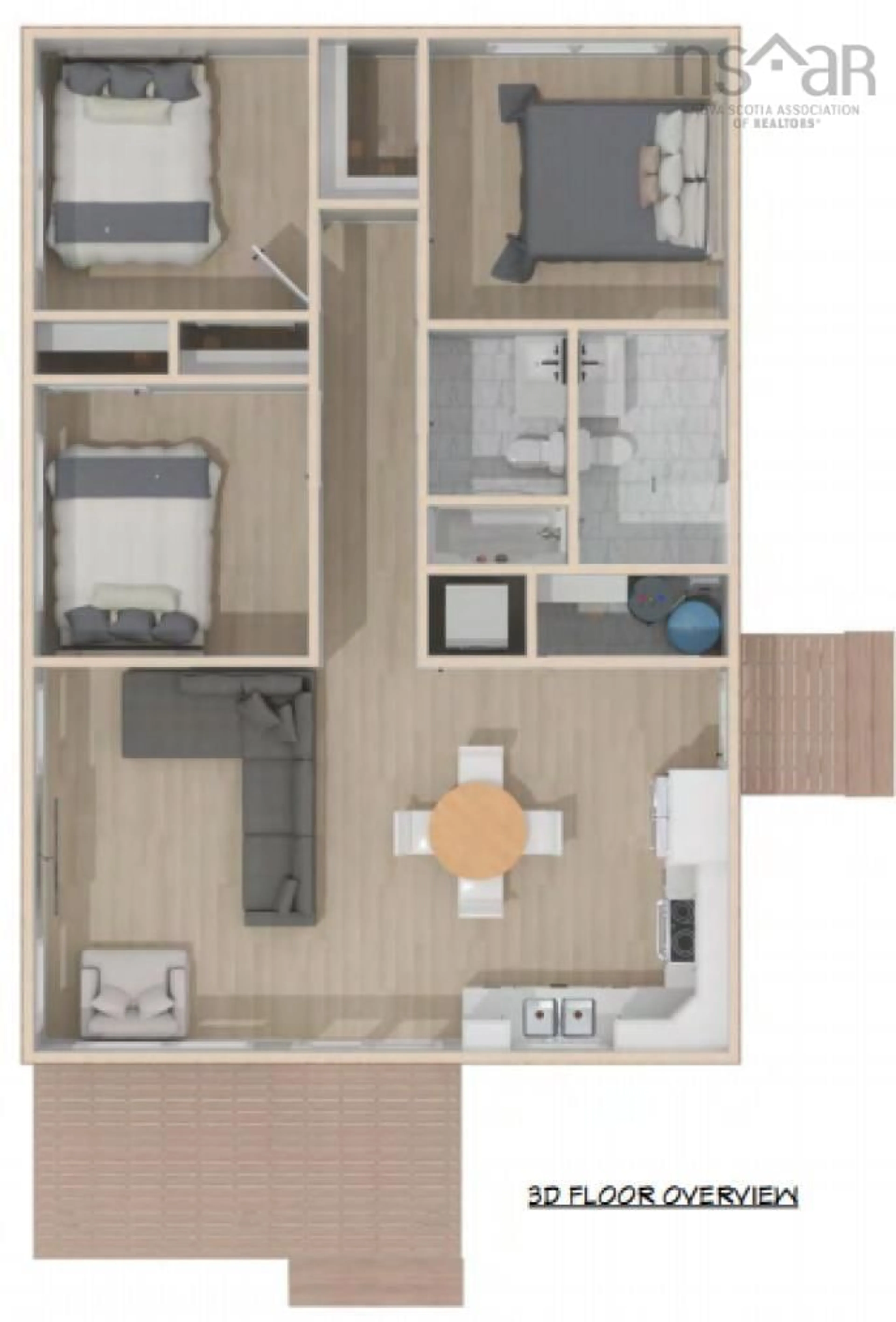 Floor plan for 12 Copp Ave, Amherst Nova Scotia B4H 2T4