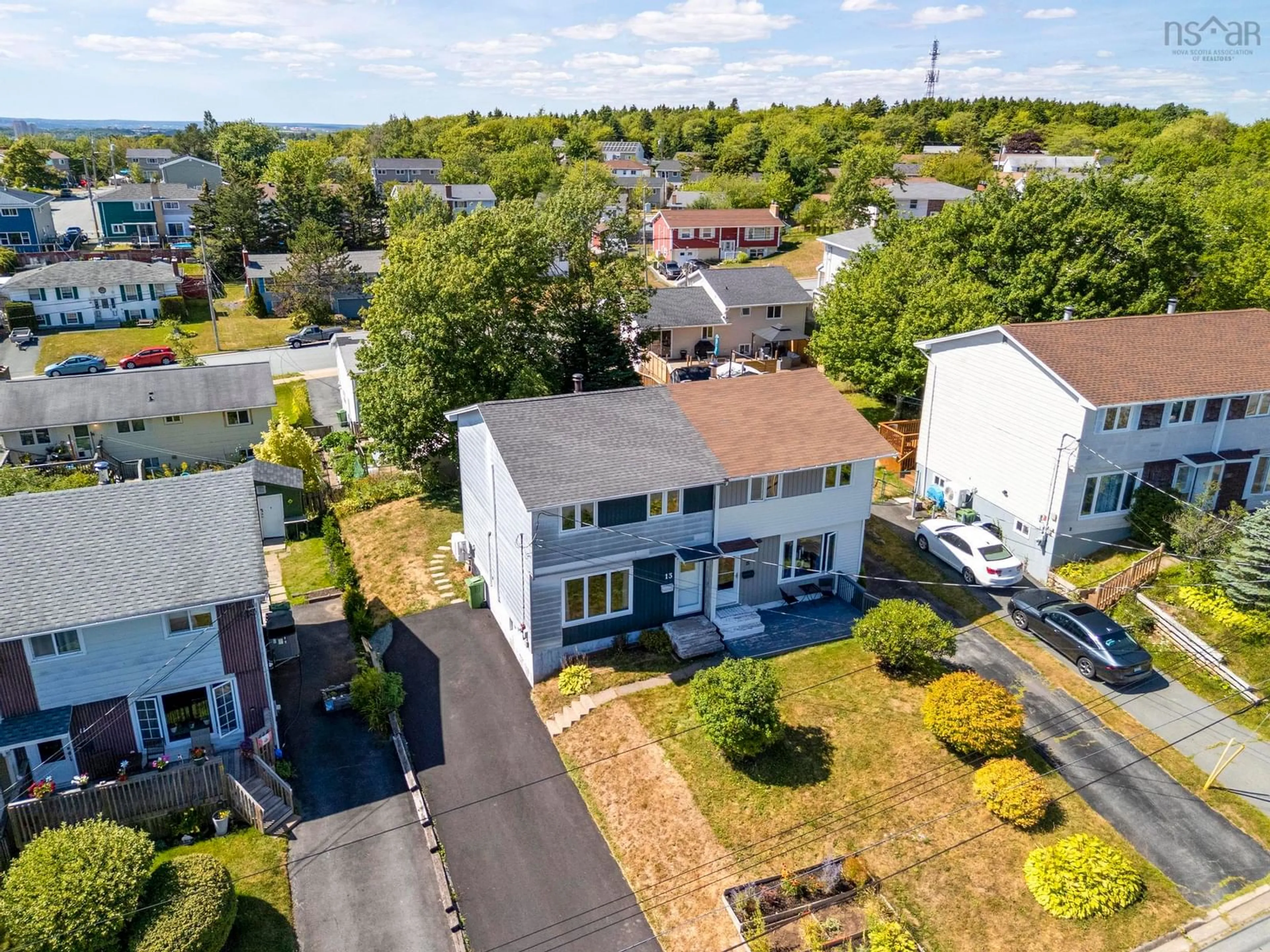 A pic from outside/outdoor area/front of a property/back of a property/a pic from drone, street for 13 Lillian Dr, Woodlawn Nova Scotia B2W 3Z4