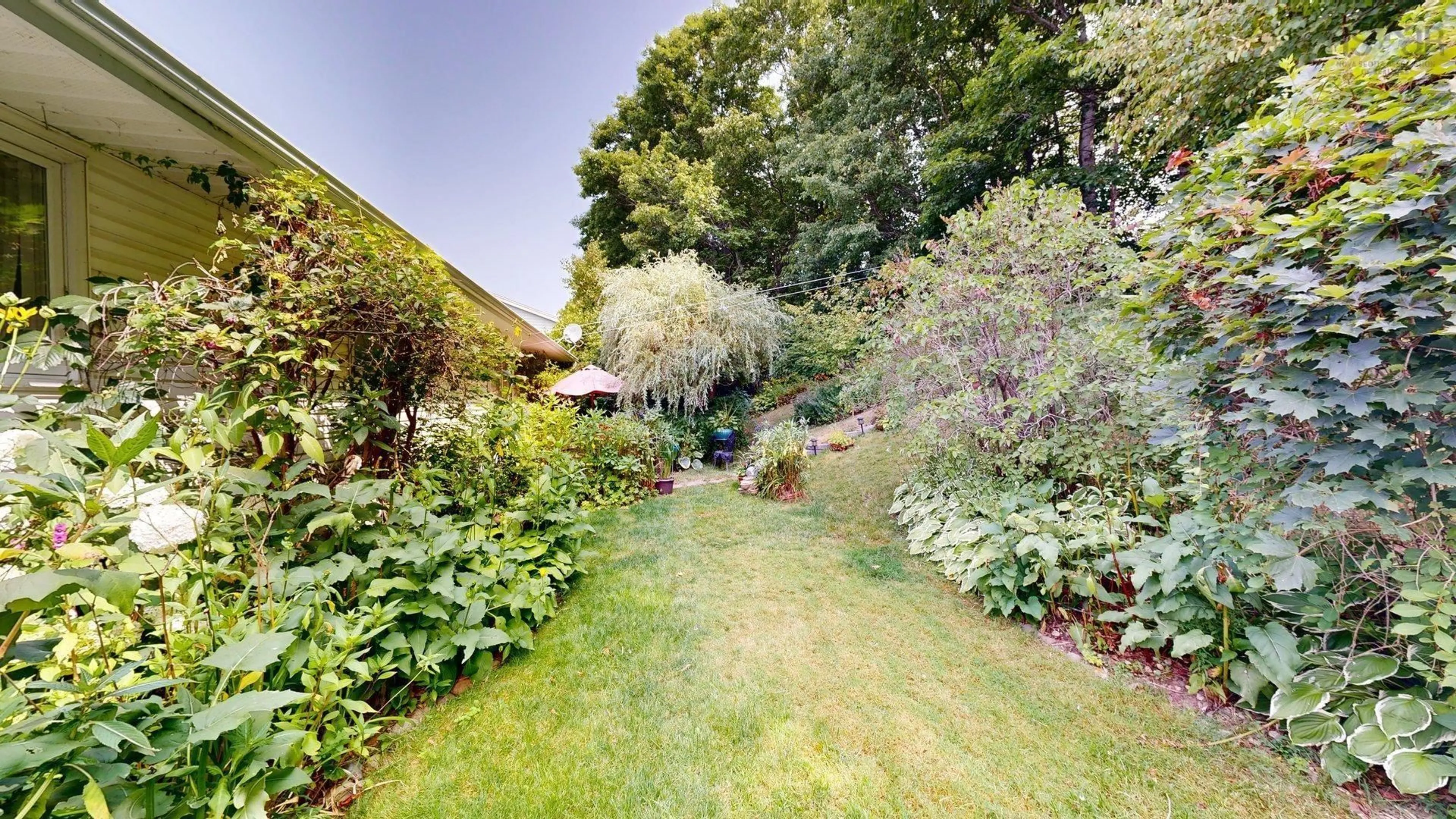 A pic from outside/outdoor area/front of a property/back of a property/a pic from drone, forest/trees view for 71 Riverview Cres, Bedford Nova Scotia B4A 2X5