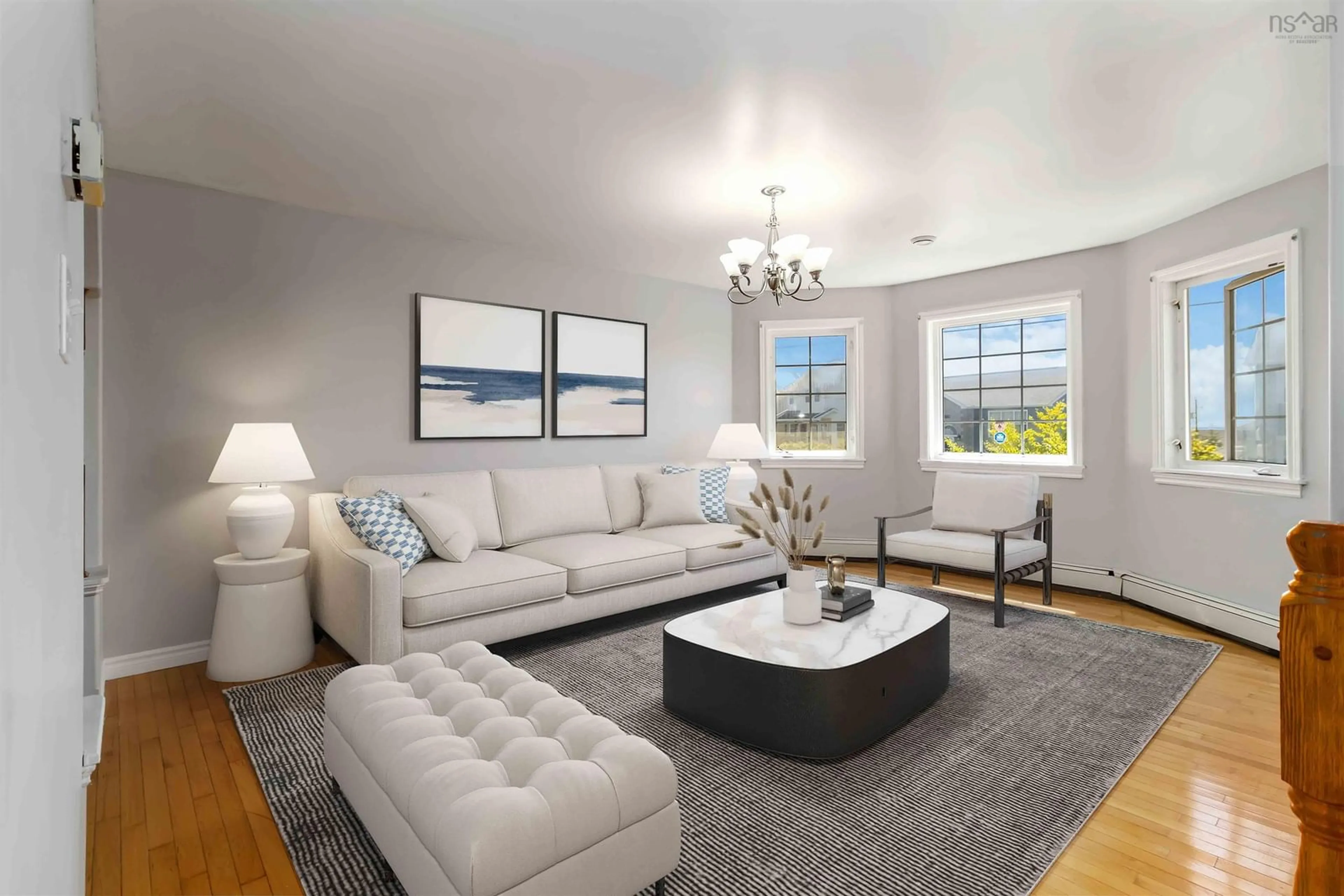 Living room with furniture, unknown for 73 Sea Spray Dr, Eastern Passage Nova Scotia B3G 1S5