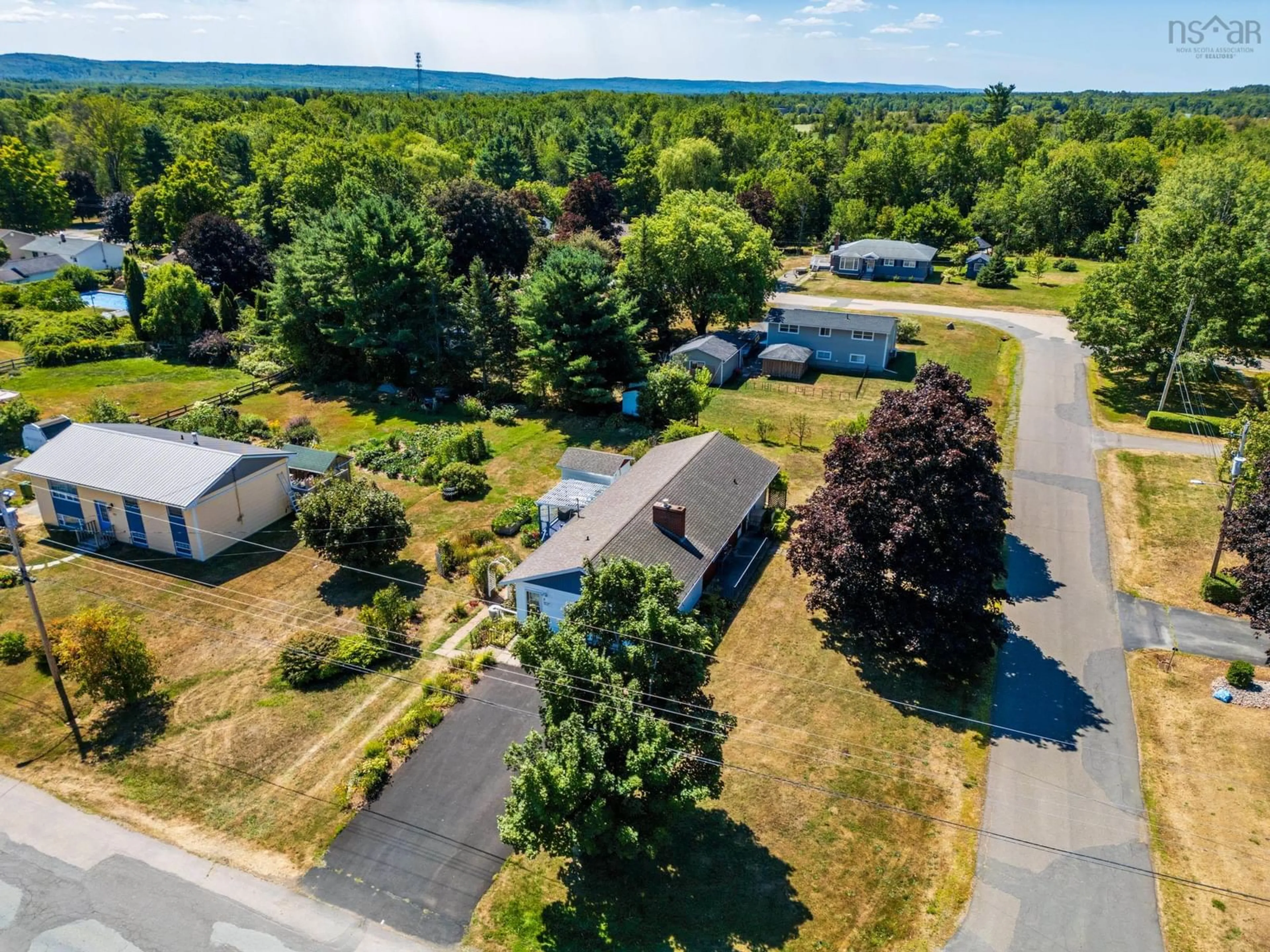 A pic from outside/outdoor area/front of a property/back of a property/a pic from drone, unknown for 8 Bentley Dr, Middleton Nova Scotia B0S 1P0