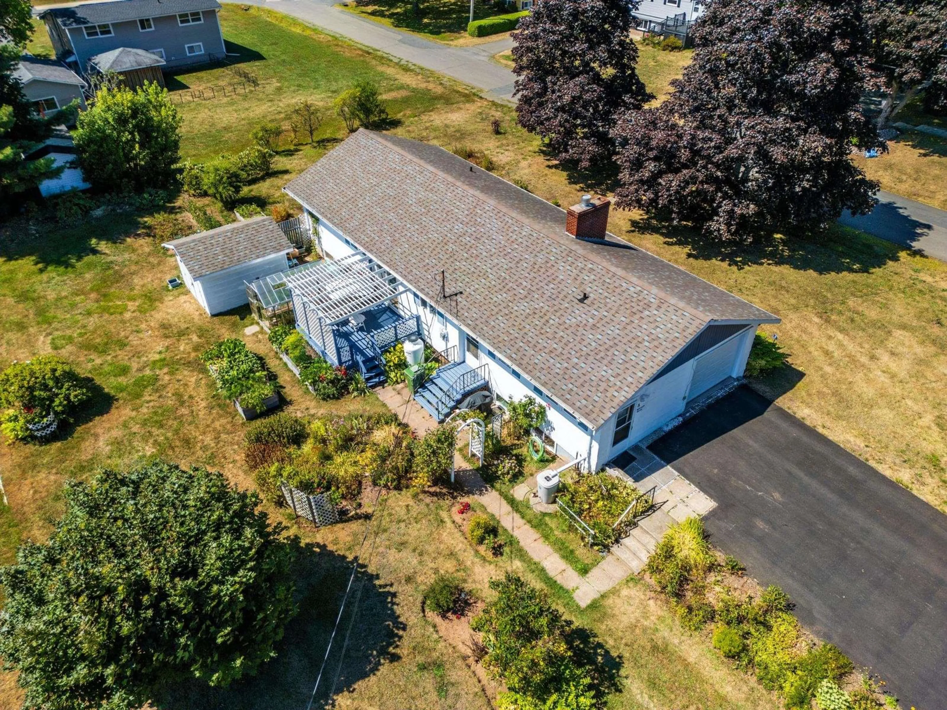 A pic from outside/outdoor area/front of a property/back of a property/a pic from drone, building for 8 Bentley Dr, Middleton Nova Scotia B0S 1P0