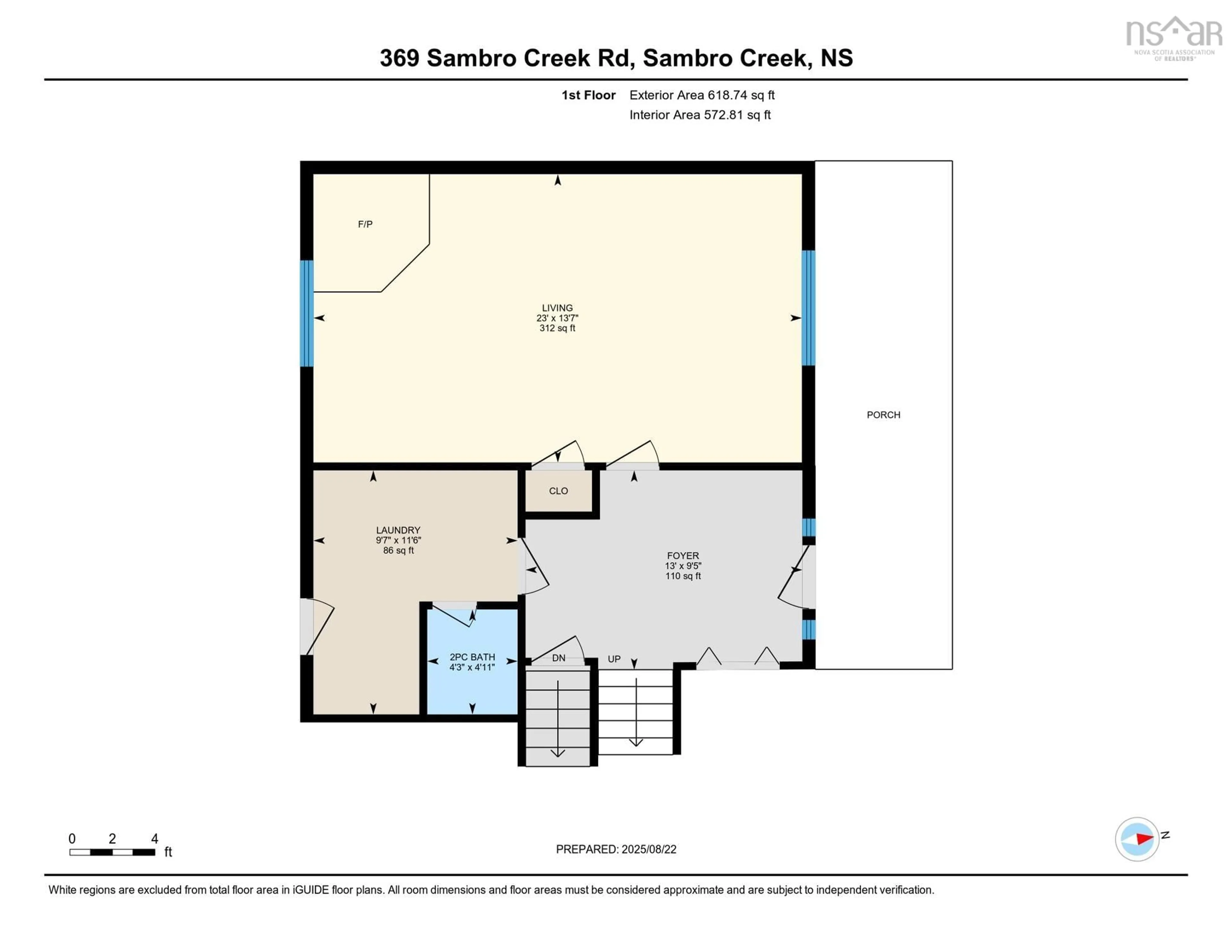 Floor plan for 369 Sambro Creek Rd, Sambro Creek Nova Scotia B3V 1E9