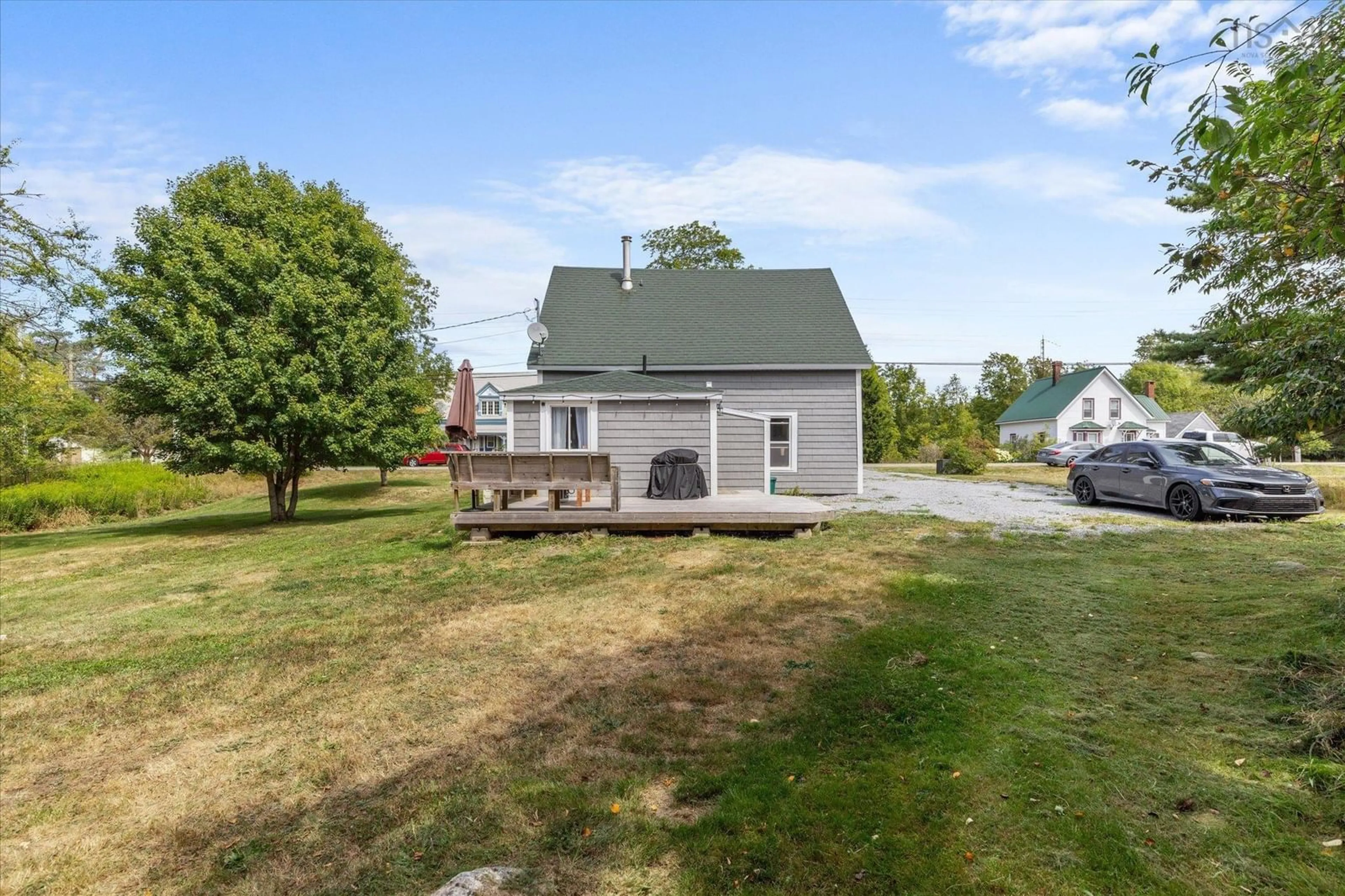 A pic from outside/outdoor area/front of a property/back of a property/a pic from drone, unknown for 220 Port Latour Rd, Port Clyde Nova Scotia B0W 2S0