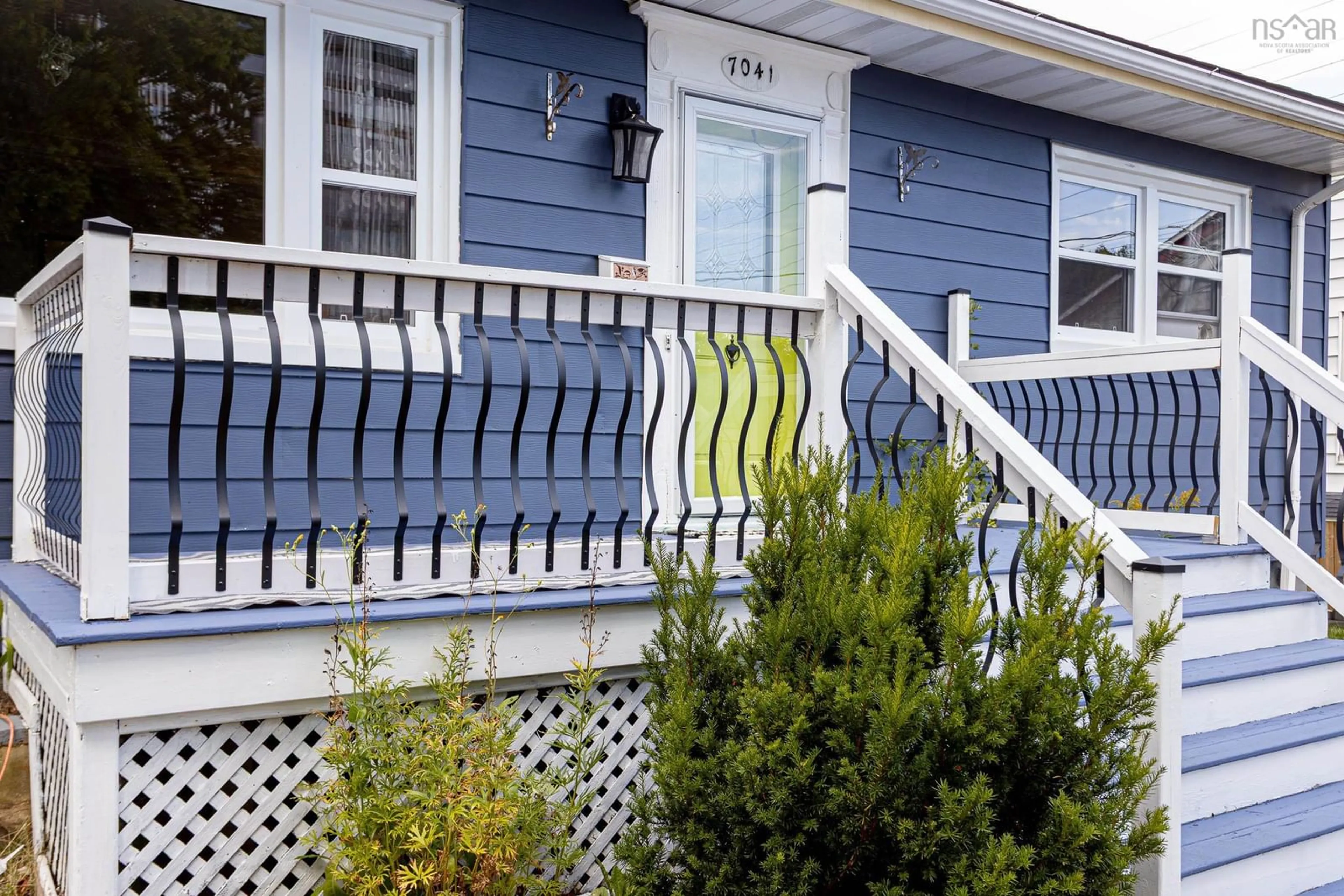 Home with vinyl exterior material, street for 7041 Pearson Dr, Halifax Nova Scotia B3L 2K7