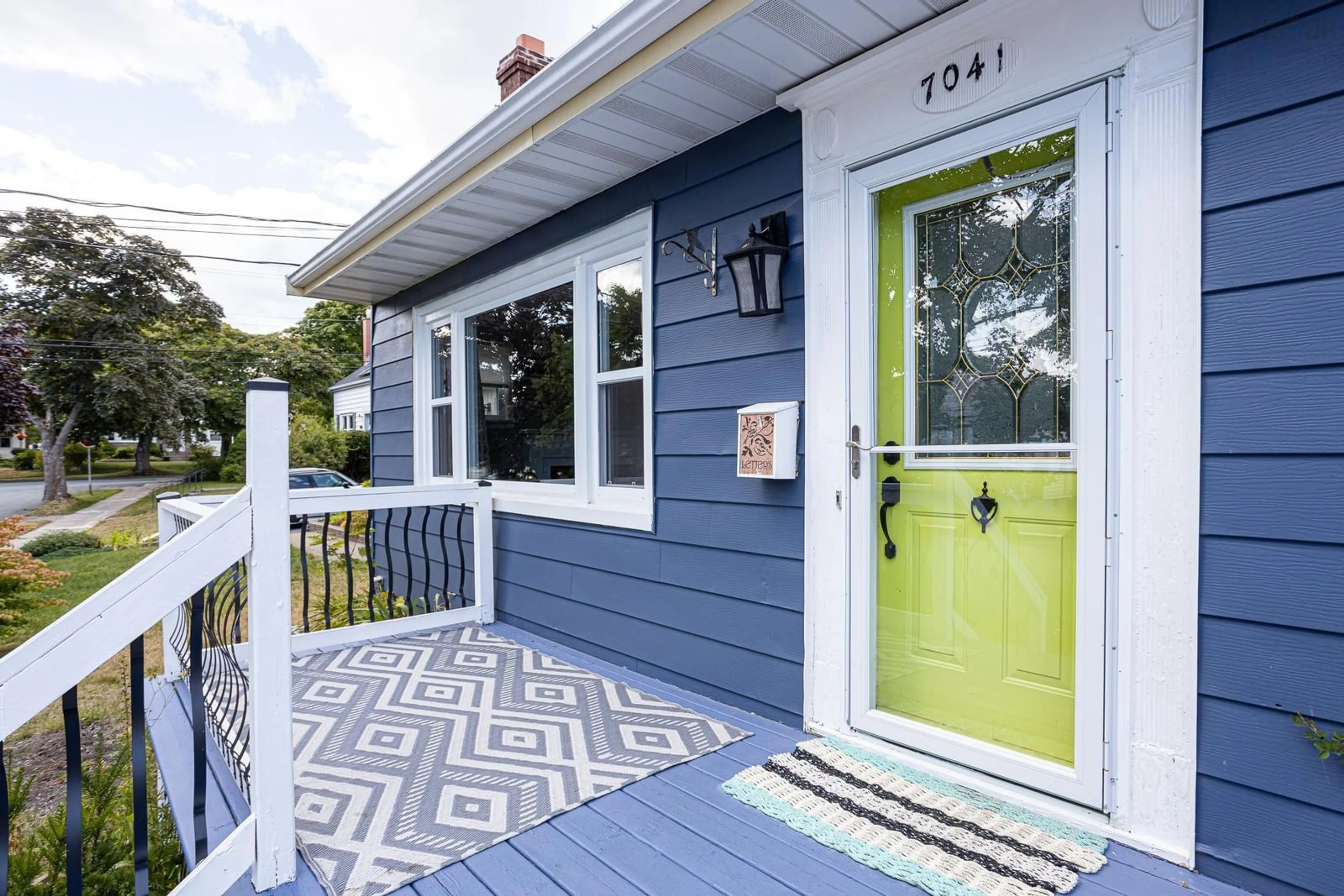 Home with vinyl exterior material, street for 7041 Pearson Dr, Halifax Nova Scotia B3L 2K7