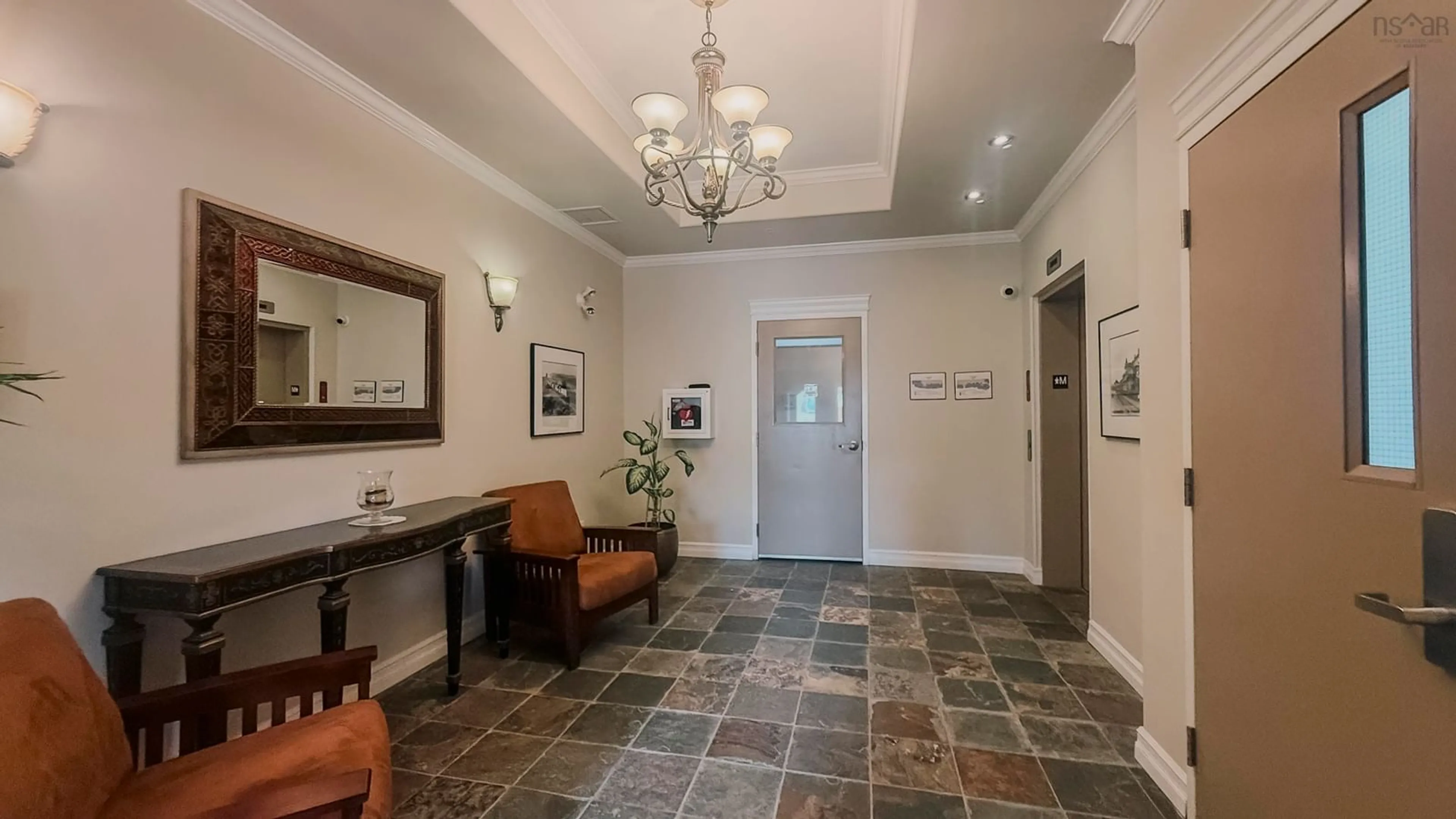 Indoor foyer for 24 Harbourside Dr #314, Wolfville Nova Scotia B4P 2C1