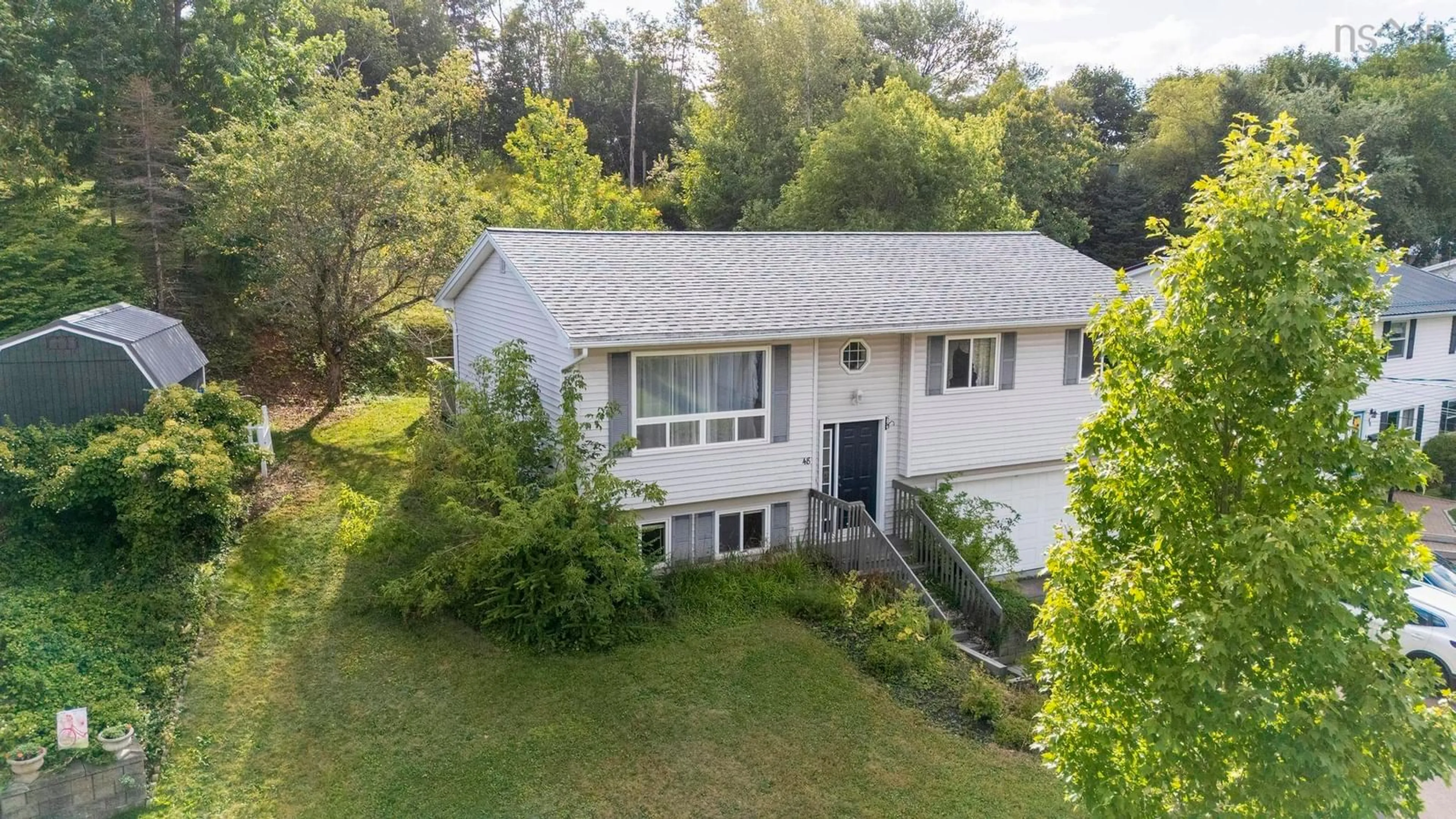 A pic from outside/outdoor area/front of a property/back of a property/a pic from drone, street for 48 Martha Ave, Truro Nova Scotia B2N 4V8