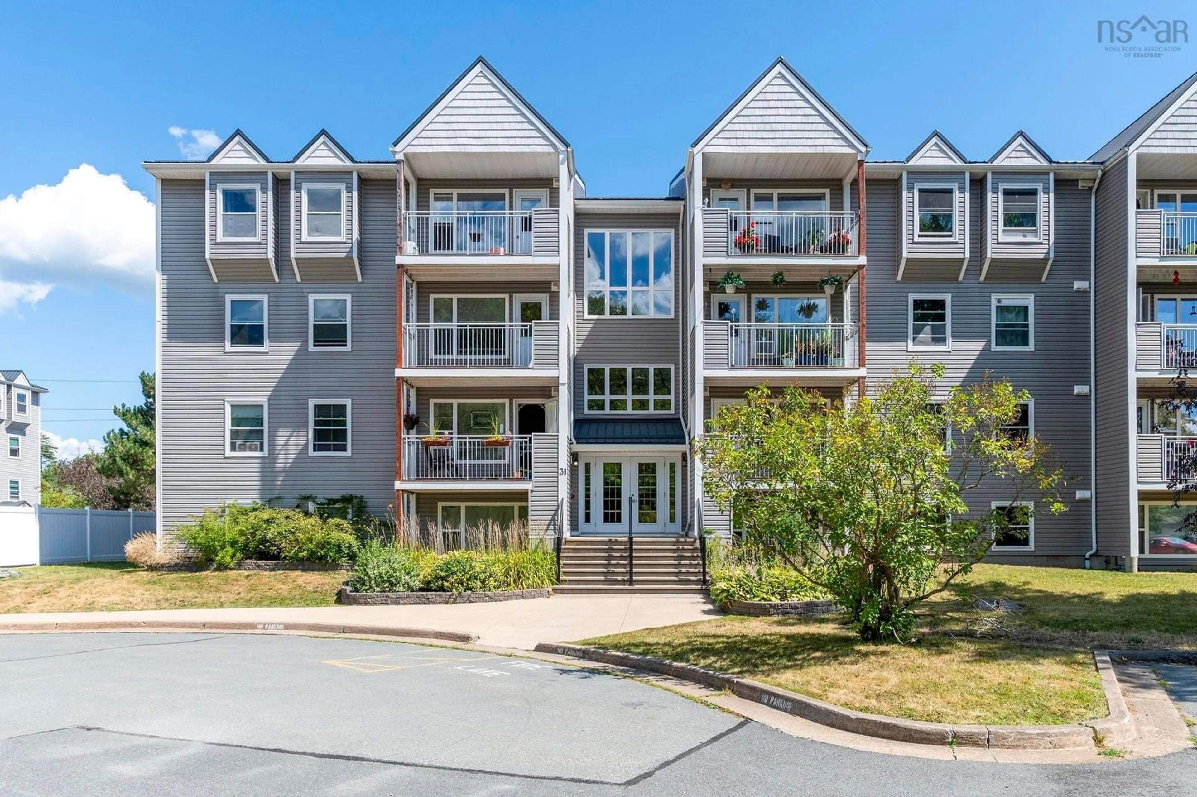 A pic from outside/outdoor area/front of a property/back of a property/a pic from drone, unknown for 31 River Lane #103, Bedford Nova Scotia B4A 3Y7
