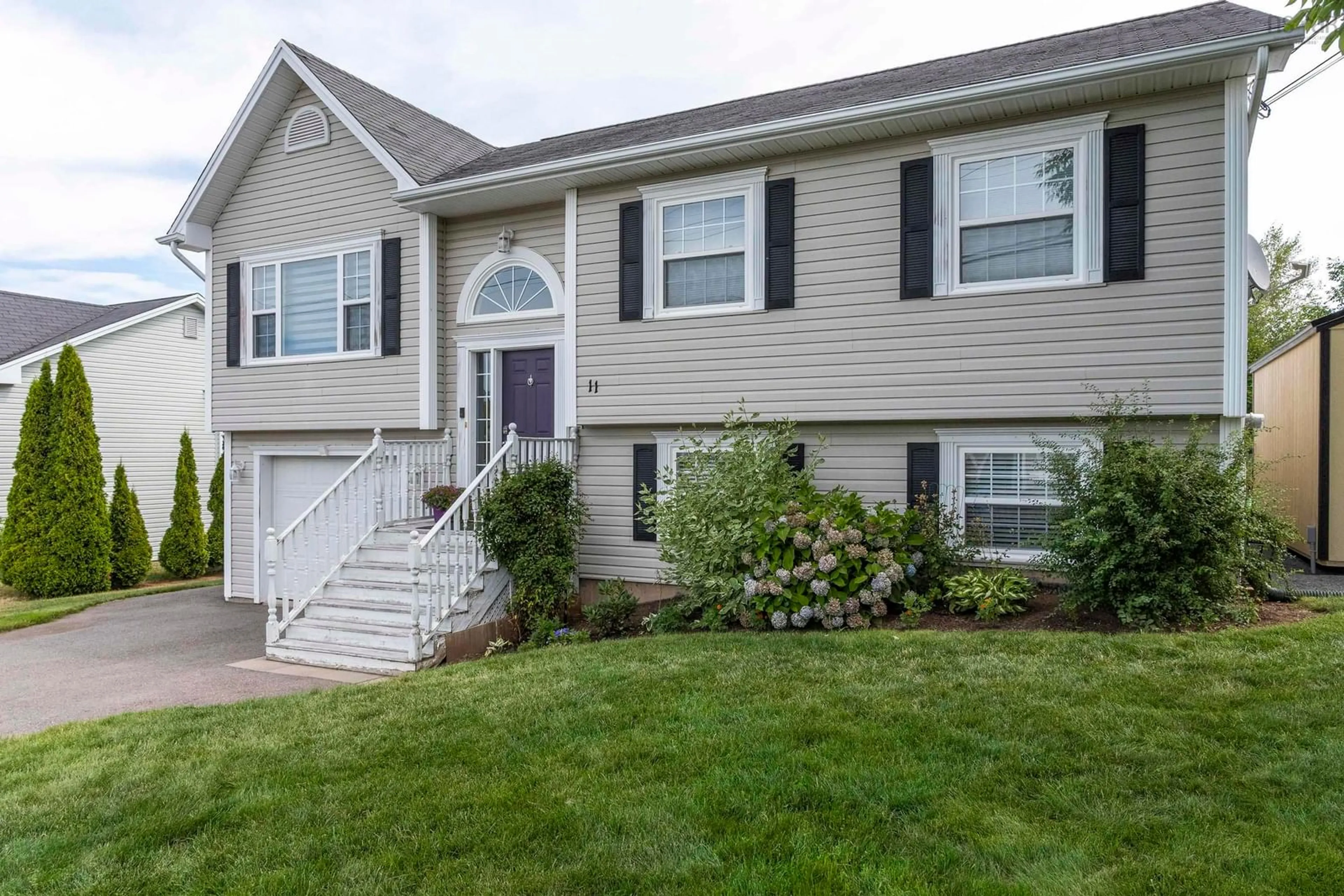 Home with vinyl exterior material, street for 11 Talon Drive Dr, North Kentville Nova Scotia B4N 0B5