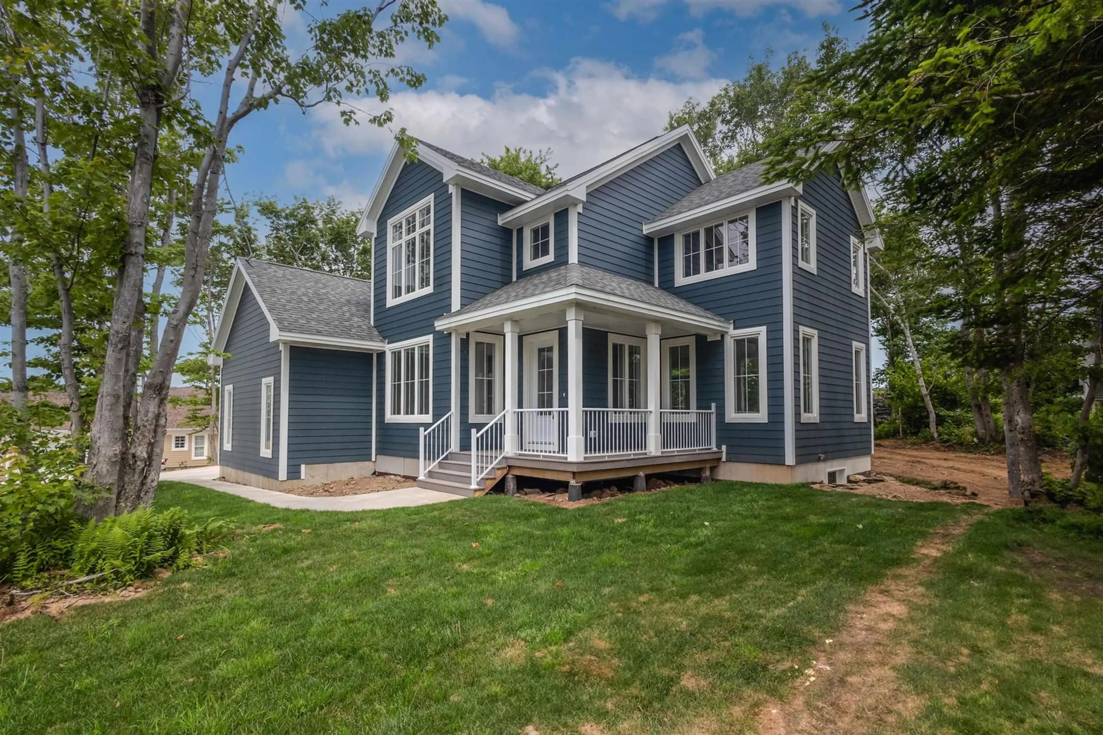 Home with vinyl exterior material, street for 271 Fatima Dr, Sydney River Nova Scotia B1S 3L4