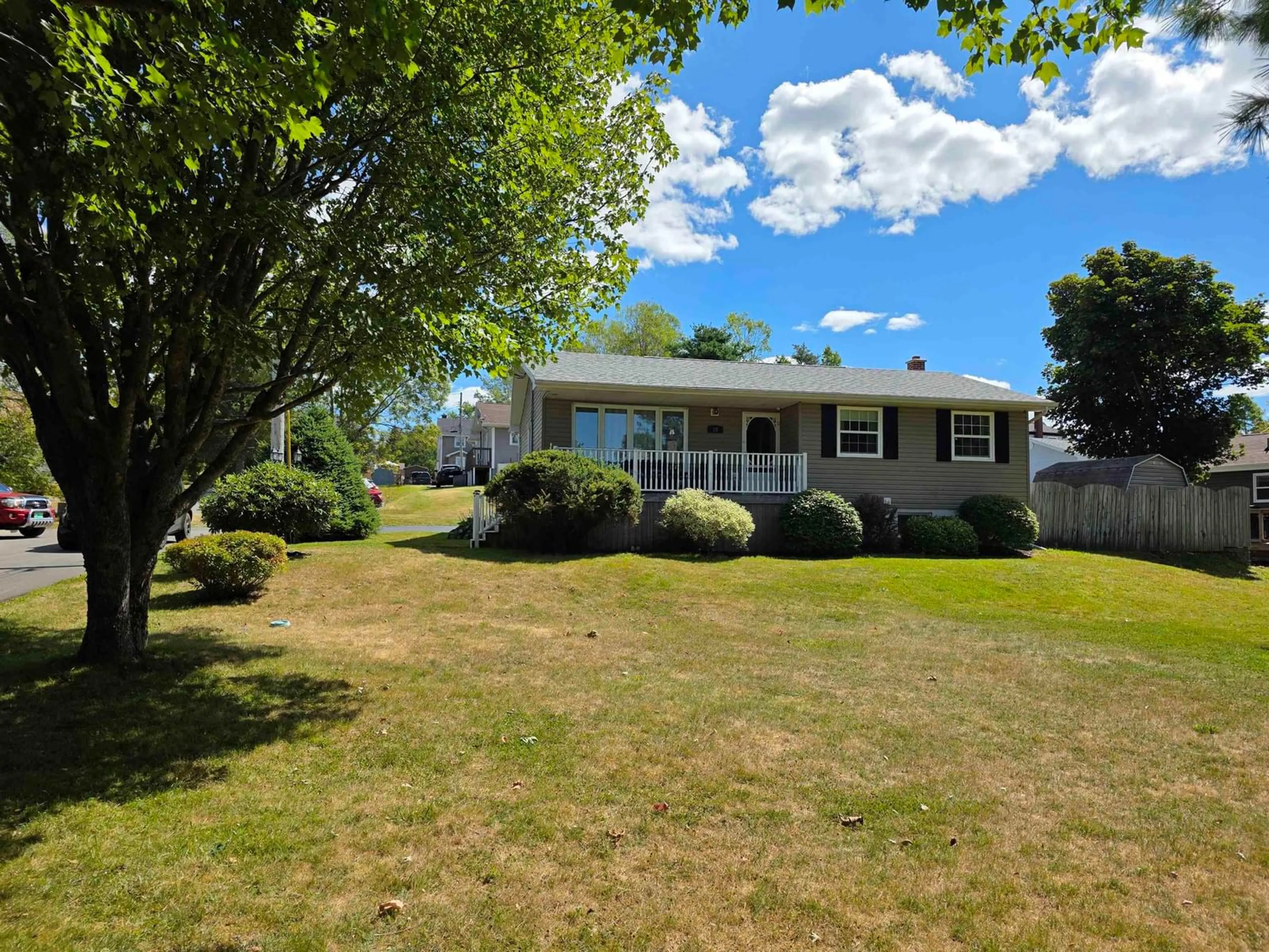 A pic from outside/outdoor area/front of a property/back of a property/a pic from drone, water/lake/river/ocean view for 25 Mahars Crt, Sydney Nova Scotia B1S 2B7