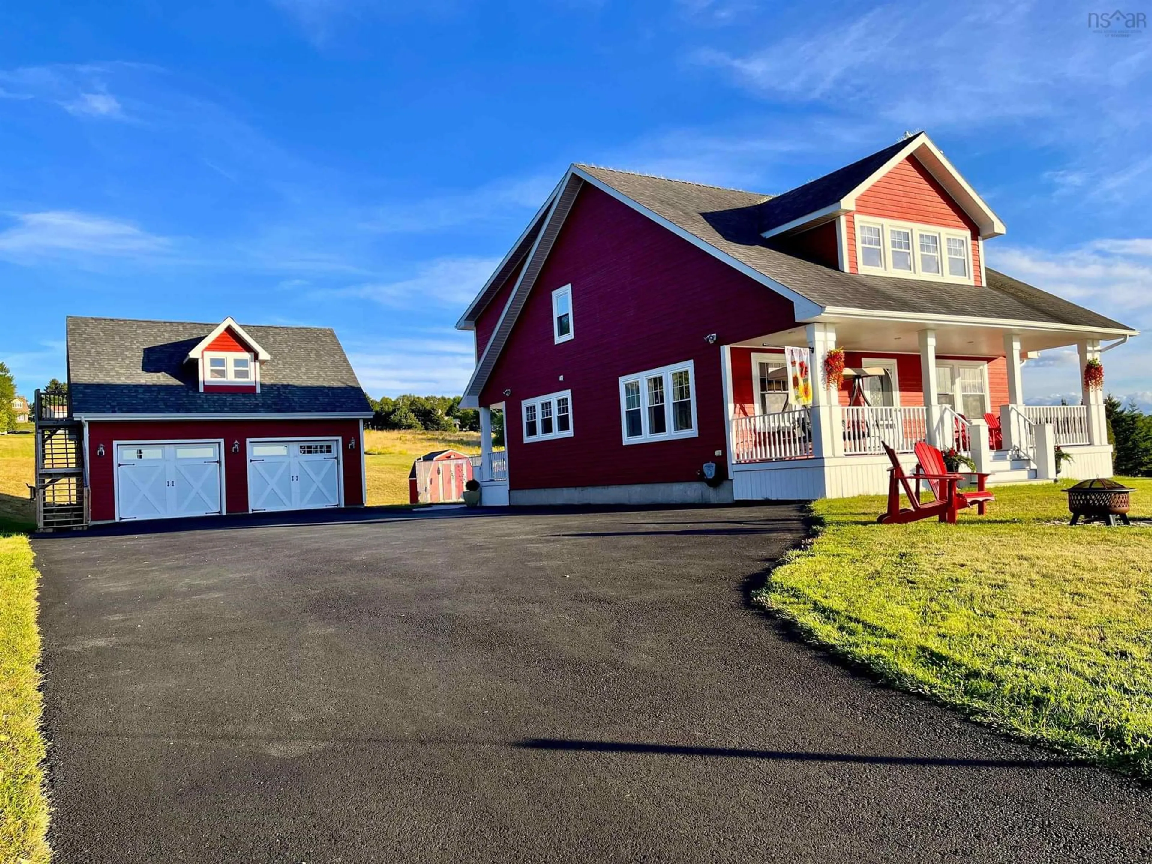 A pic from outside/outdoor area/front of a property/back of a property/a pic from drone, street for 967 Georges River Road, Georges River Nova Scotia B1Y 3Y6