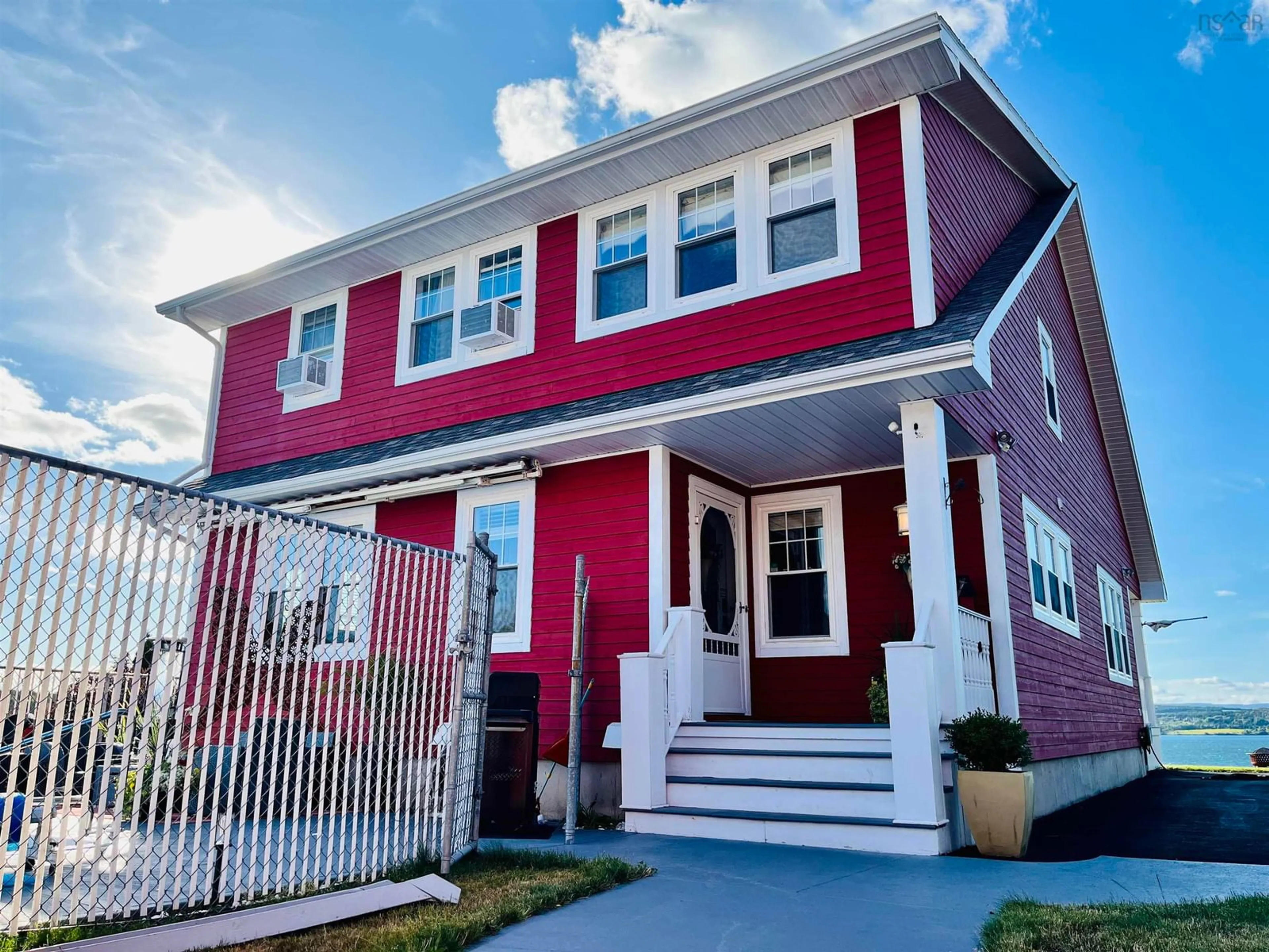 Home with vinyl exterior material, street for 967 Georges River Road, Georges River Nova Scotia B1Y 3Y6