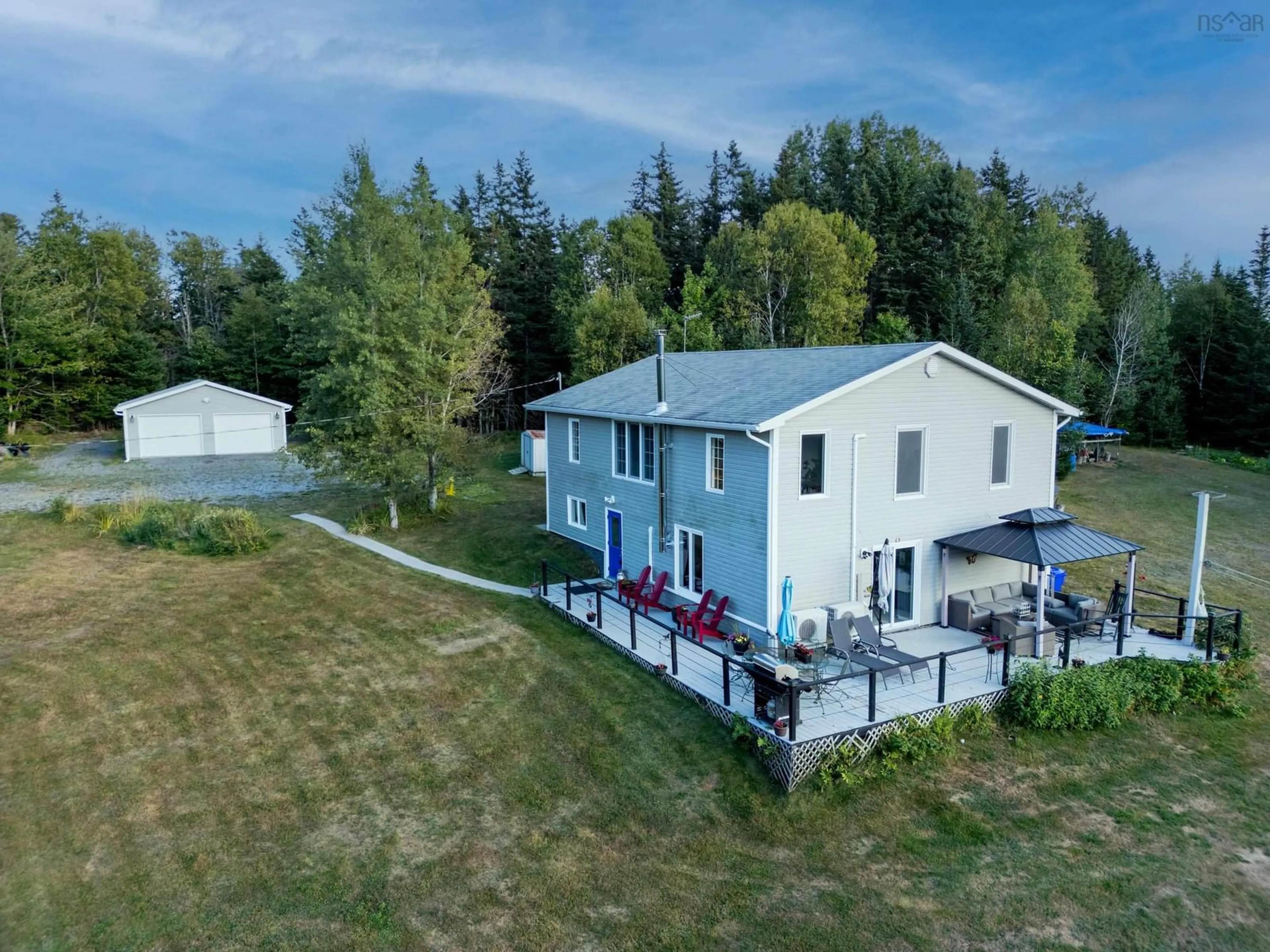 A pic from outside/outdoor area/front of a property/back of a property/a pic from drone, unknown for 5161 Kempt Head Road  South Side Boularderie Rd, Kempt Head Nova Scotia B1Y 2P1