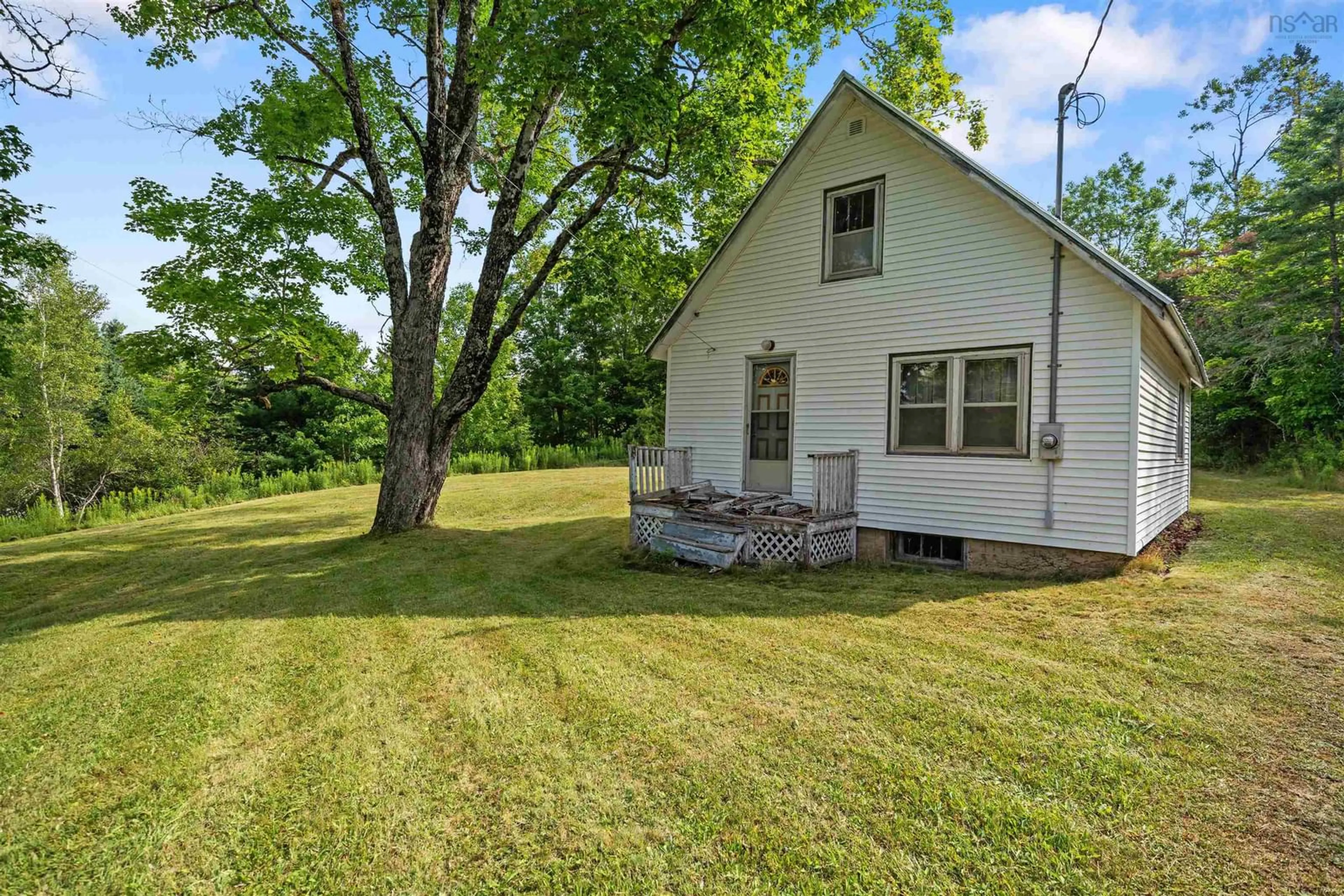 A pic from outside/outdoor area/front of a property/back of a property/a pic from drone, unknown for 8860 Moose River Rd, Lindsay Lake Nova Scotia B0N 1X0