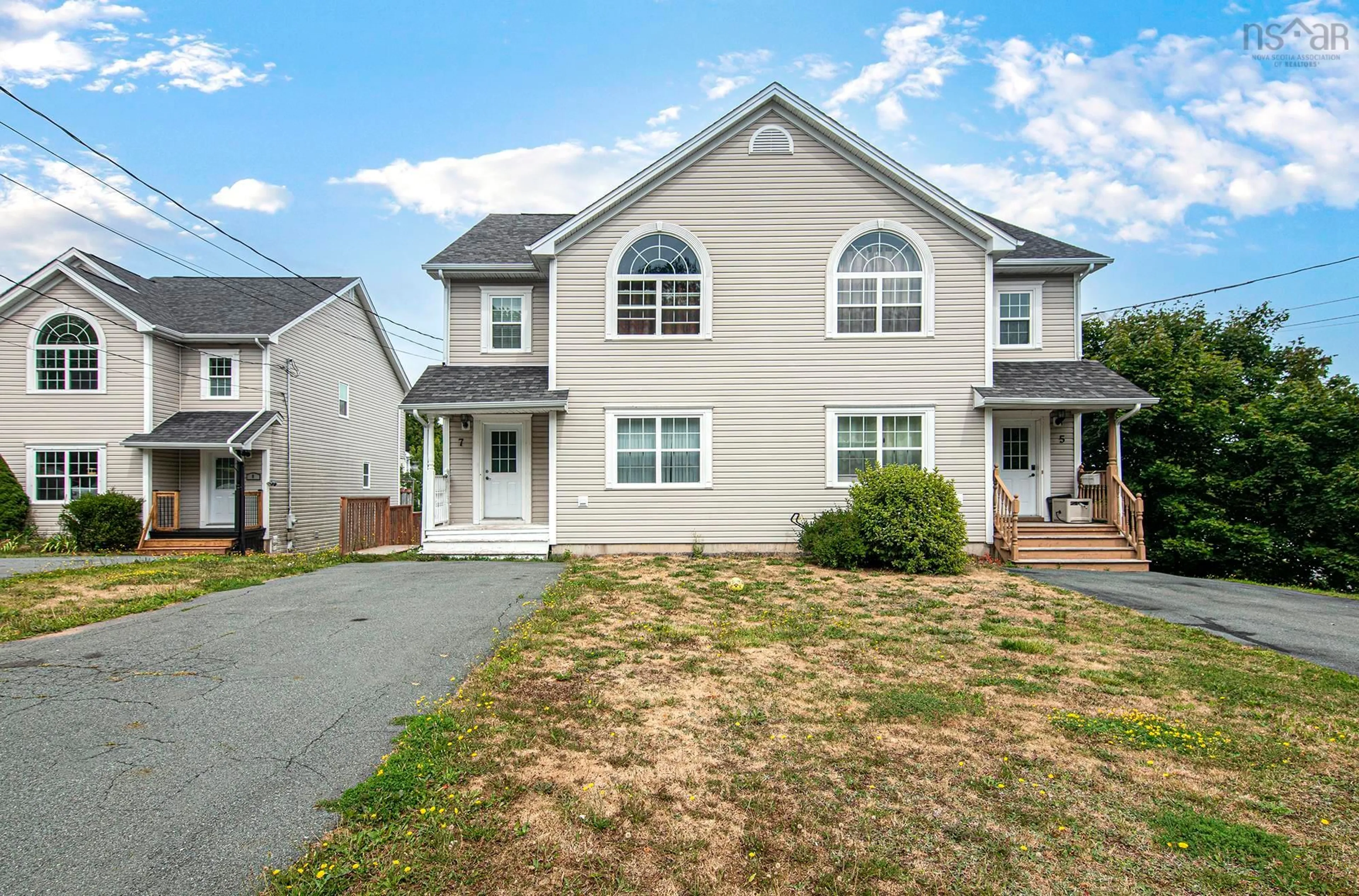 Home with vinyl exterior material, street for 7 Hubleys Dr, Spryfield Nova Scotia B3P 1G9