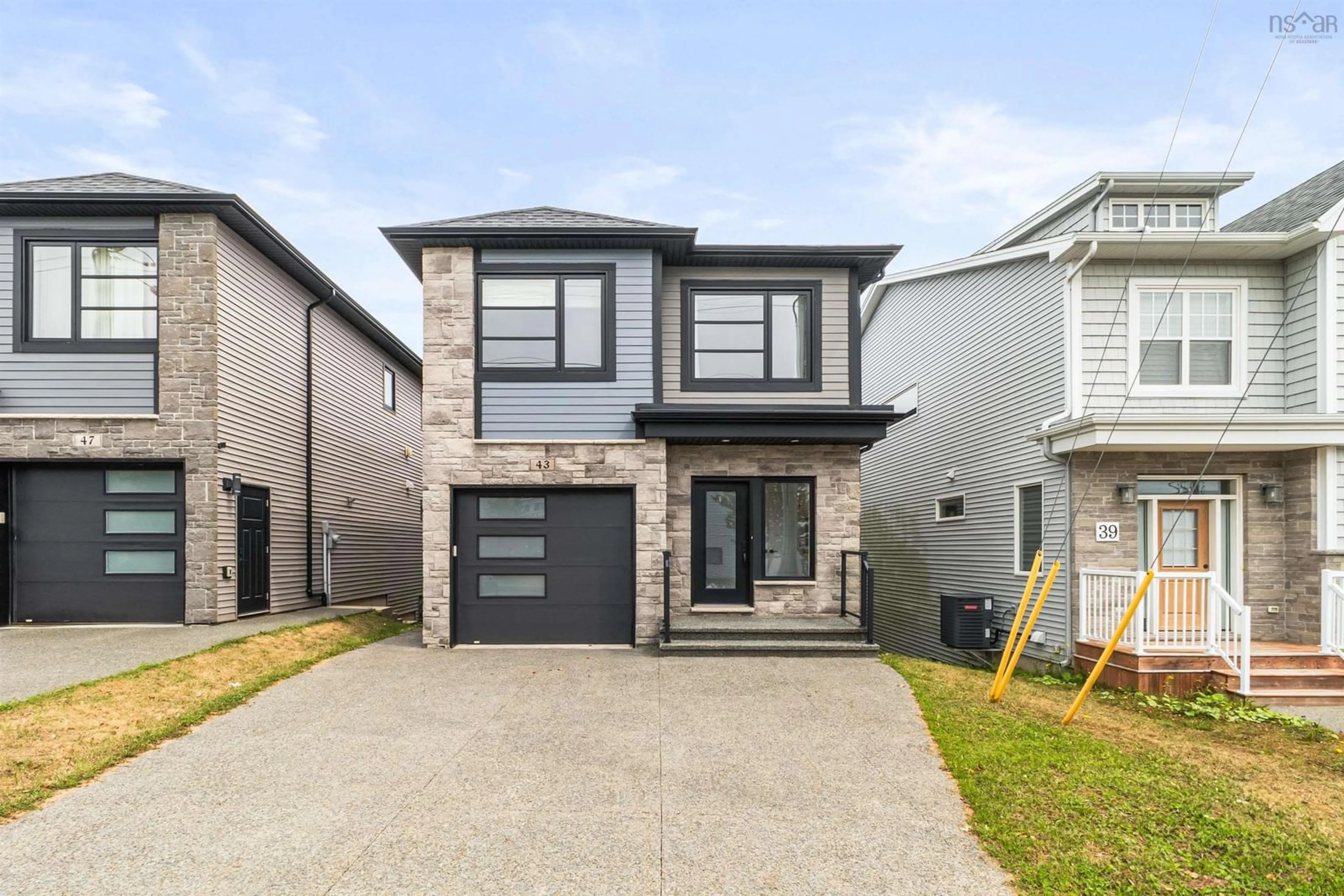 Home with brick exterior material, street for 43 Darjeeling Dr, Halifax Nova Scotia B3P 0J9