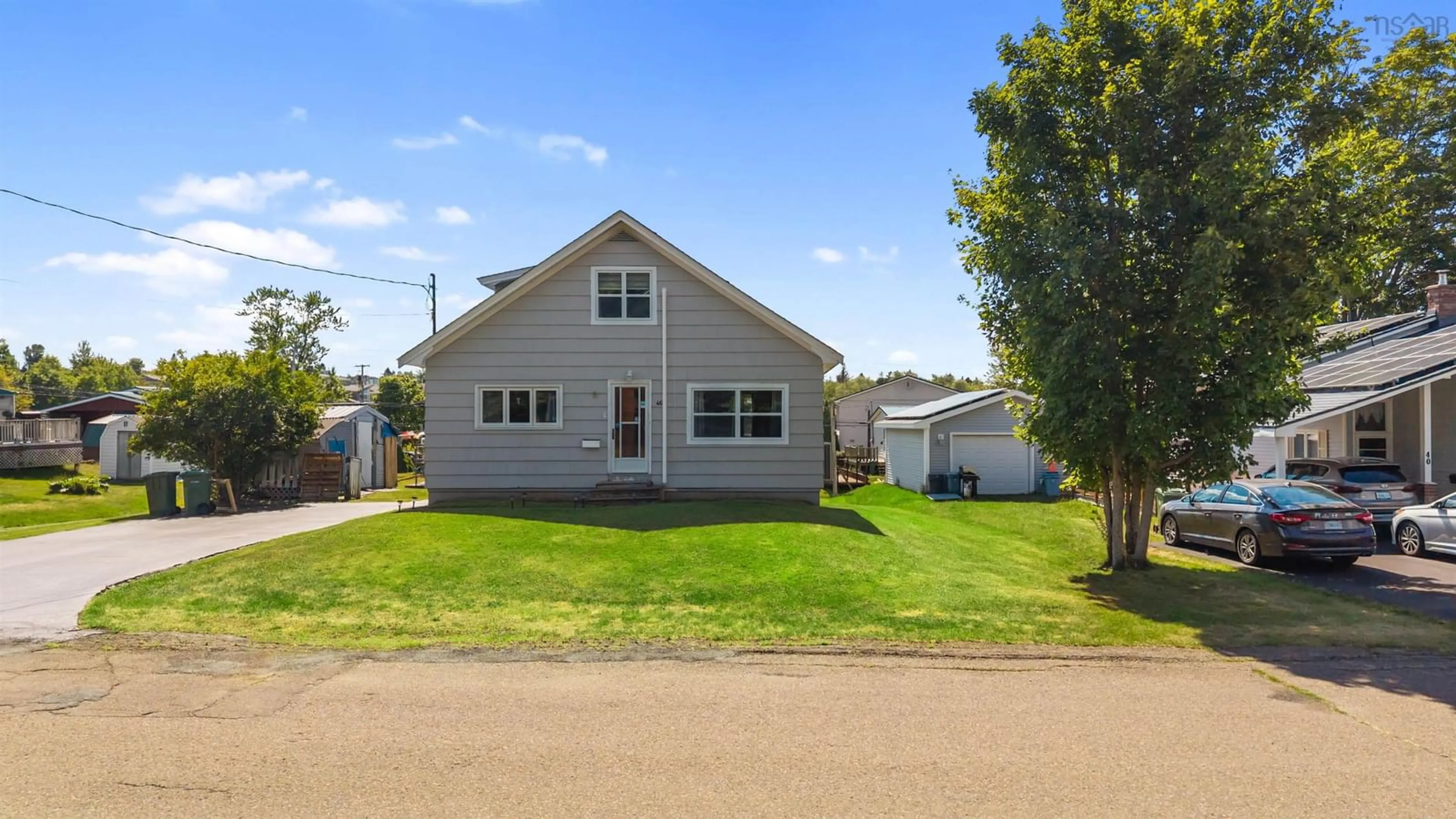 Home with vinyl exterior material, street for 46 Lockhart Ave, Truro Nova Scotia B2N 5P7