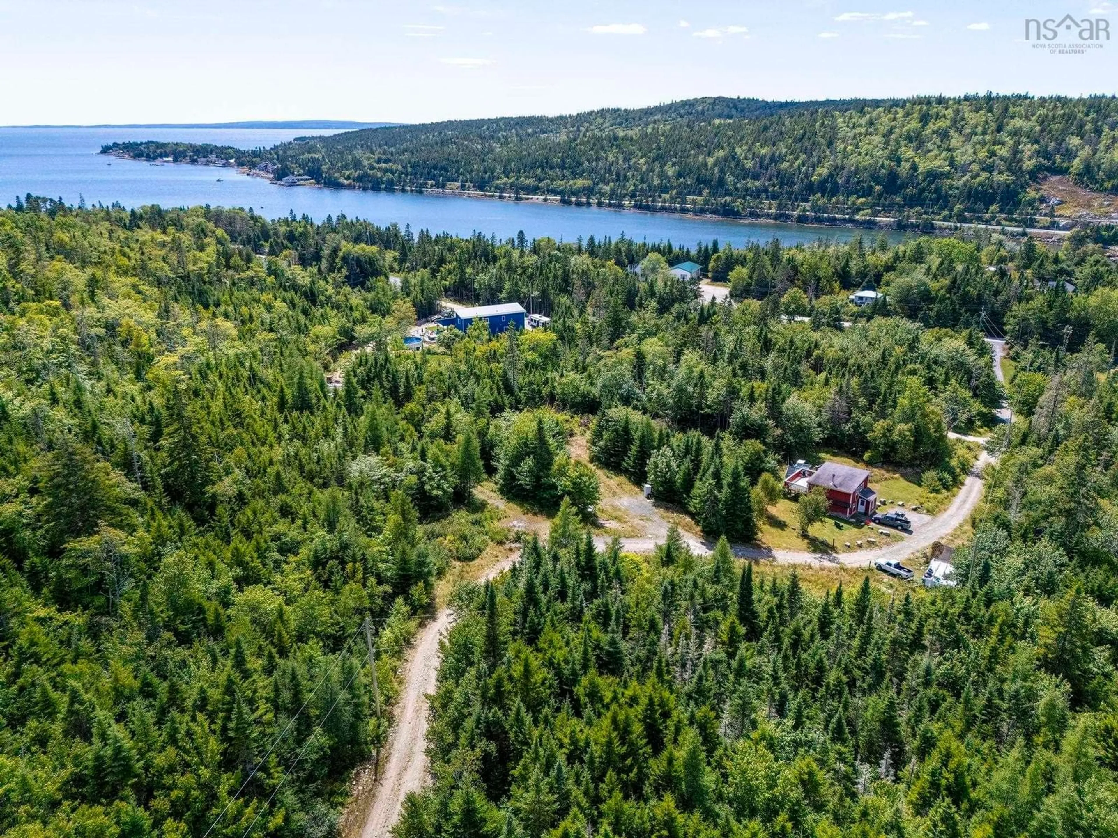 A pic from outside/outdoor area/front of a property/back of a property/a pic from drone, water/lake/river/ocean view for 7635 St Margarets Bay Rd, Ingramport Nova Scotia B3Z 4A7