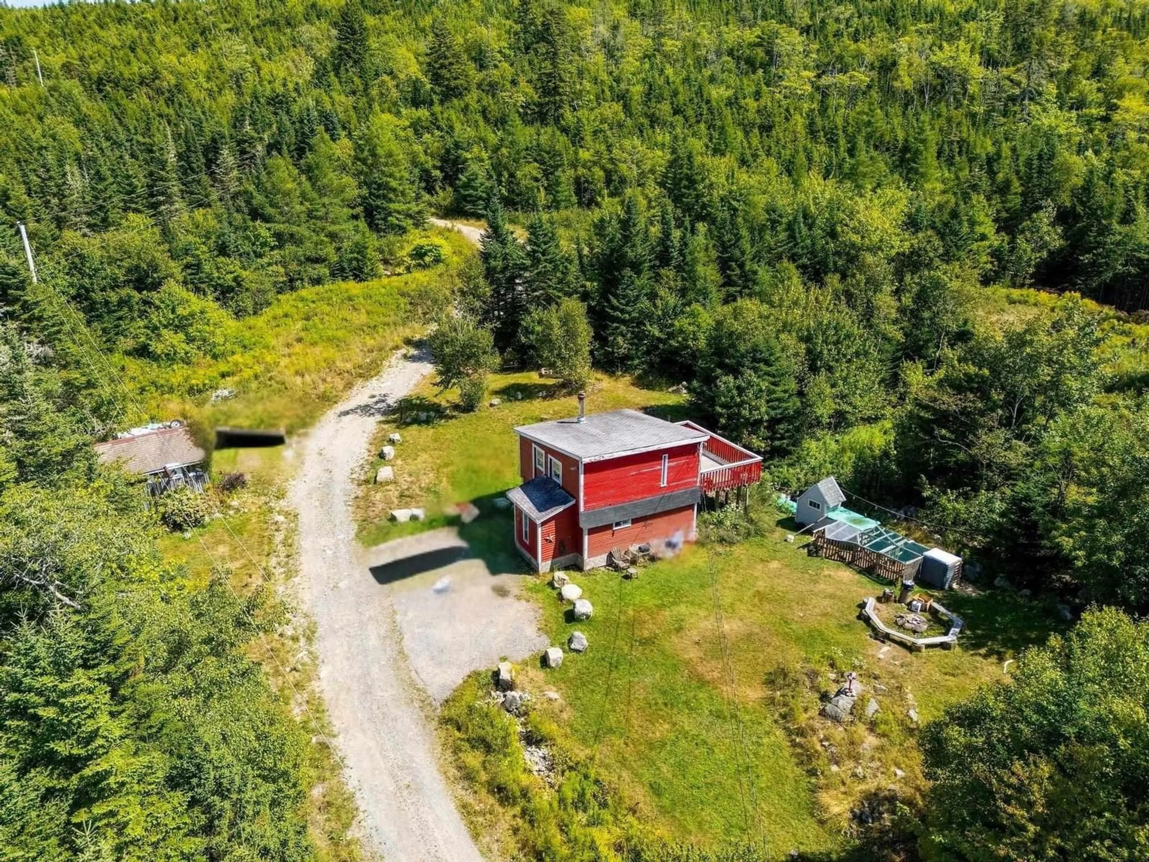 A pic from outside/outdoor area/front of a property/back of a property/a pic from drone, unknown for 7635 St Margarets Bay Rd, Ingramport Nova Scotia B3Z 4A7