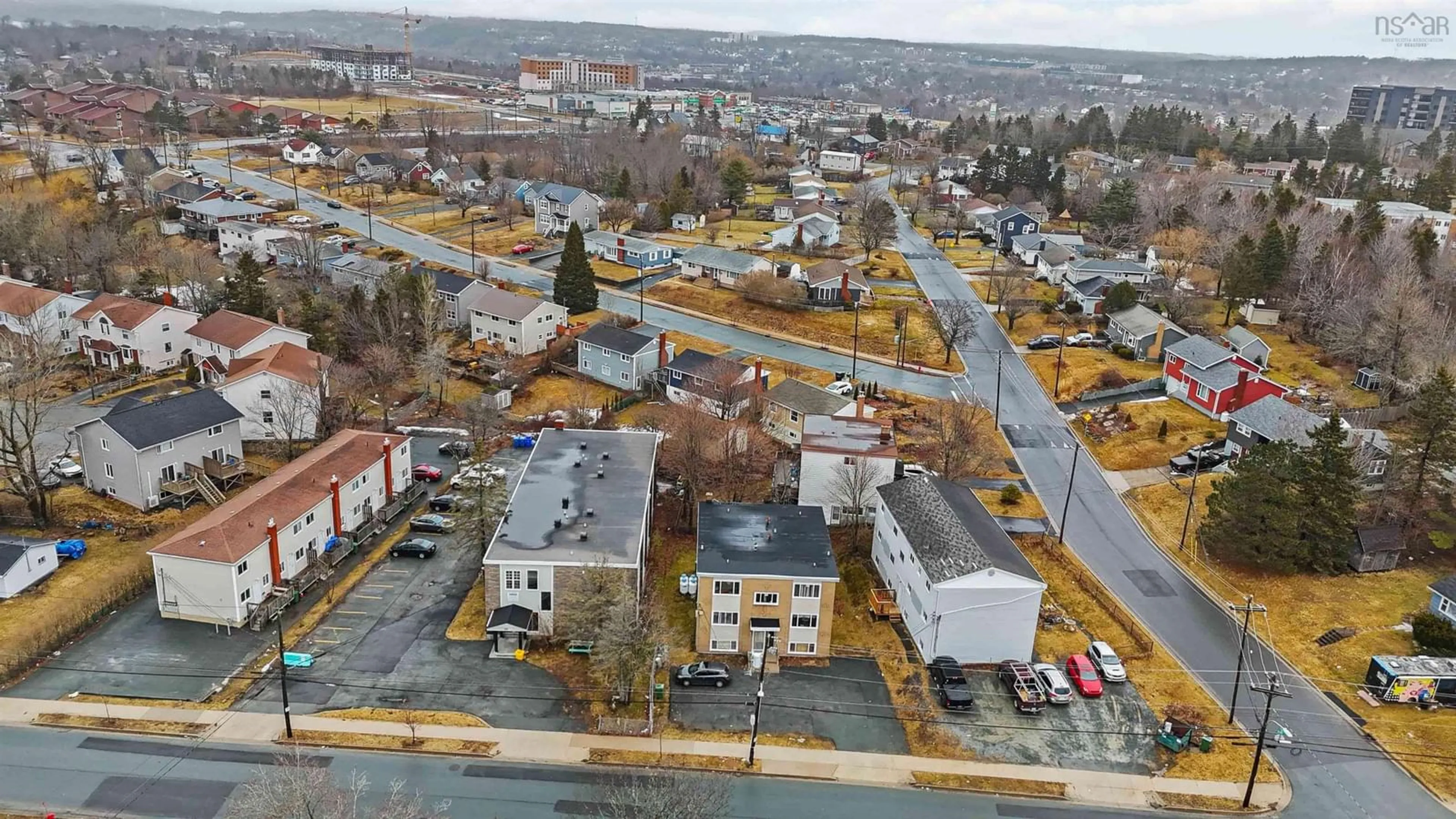 A pic from outside/outdoor area/front of a property/back of a property/a pic from drone, street for 37 Gaston Rd, Dartmouth Nova Scotia B2Y 3W2