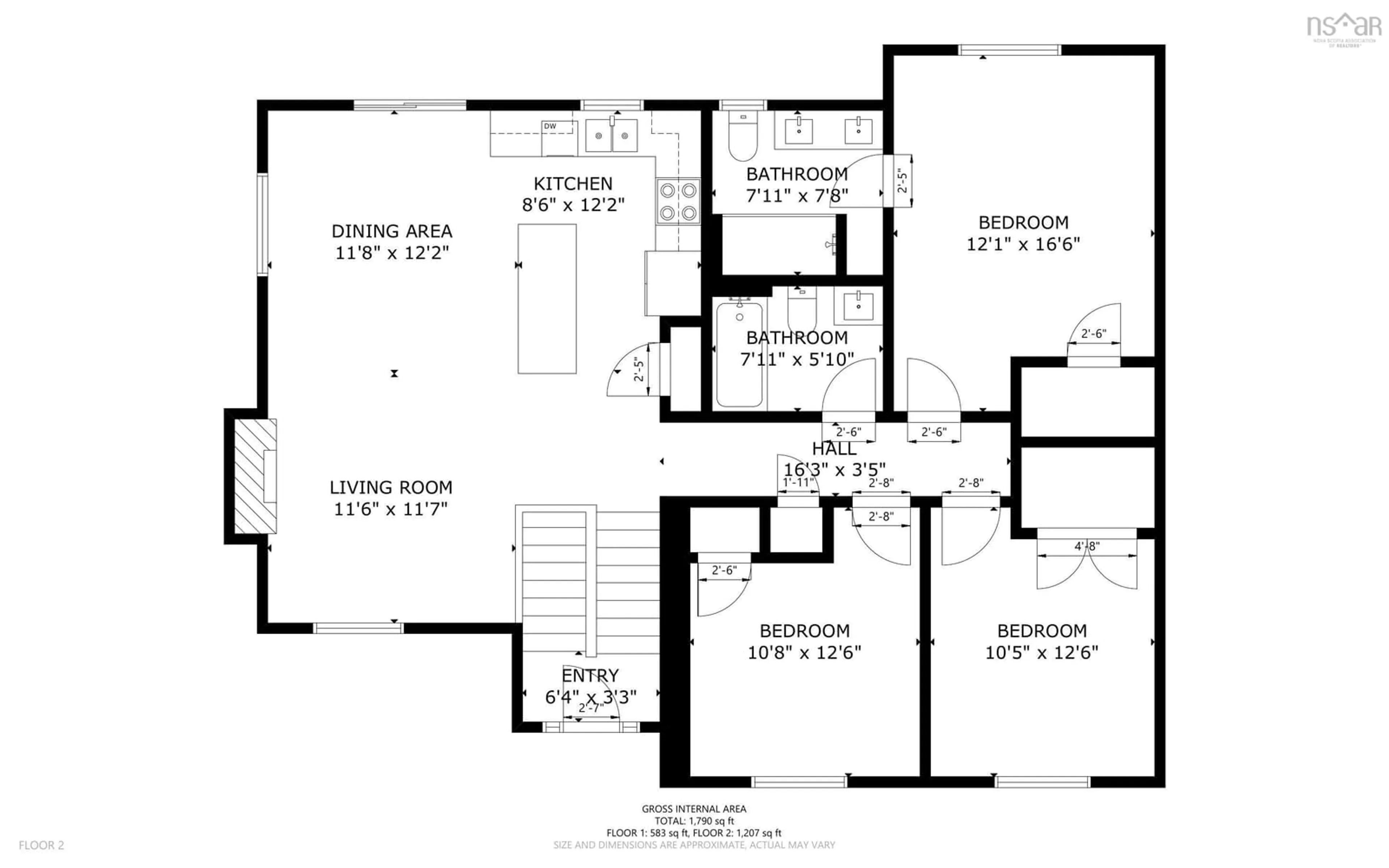 Floor plan for 157 Midnight Run, Middle Sackville Nova Scotia B4E 0S1
