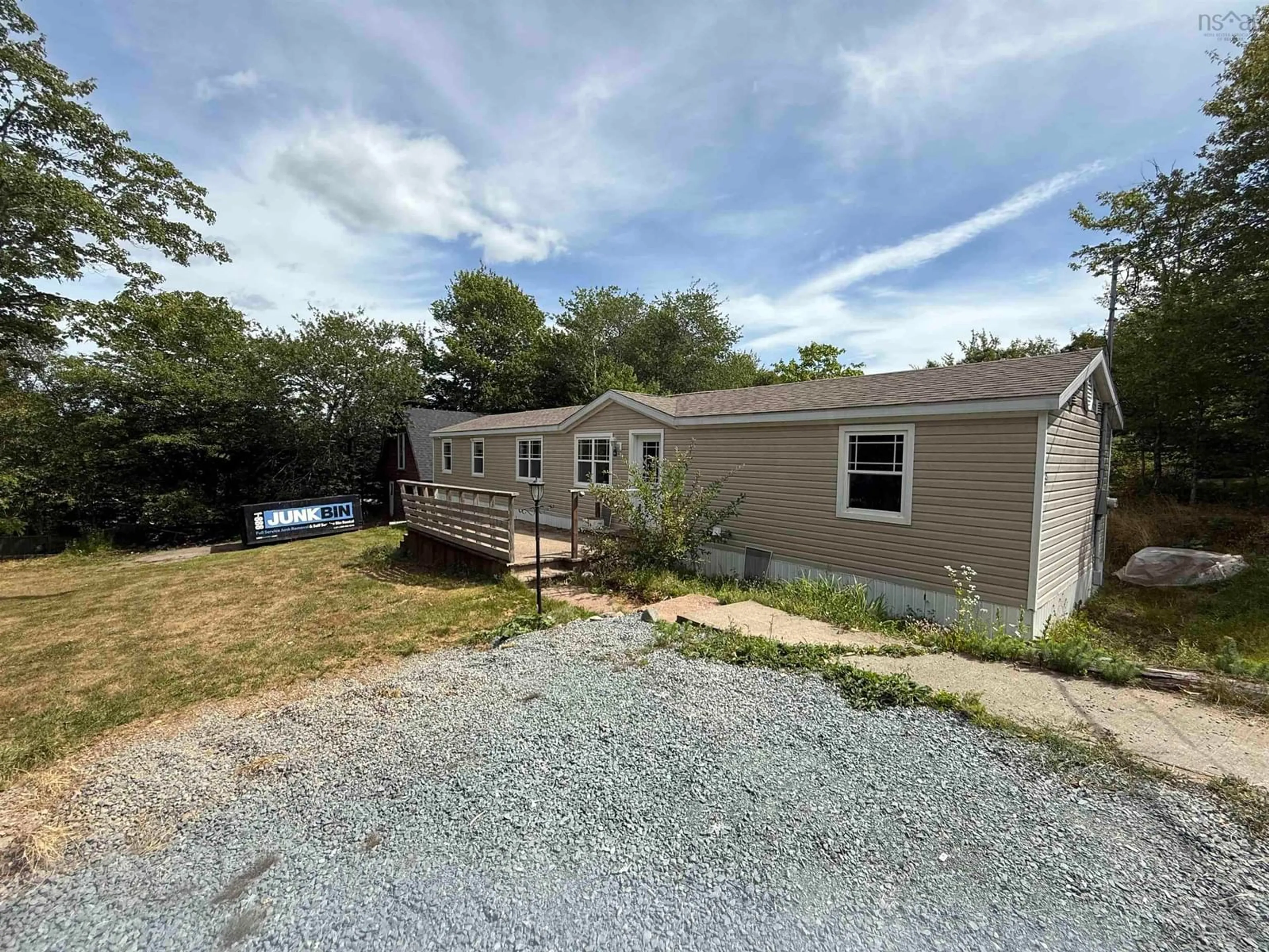 A pic from outside/outdoor area/front of a property/back of a property/a pic from drone, water/lake/river/ocean view for 26 Shelly Cres, Gaetz Brook Nova Scotia B0J 2L0