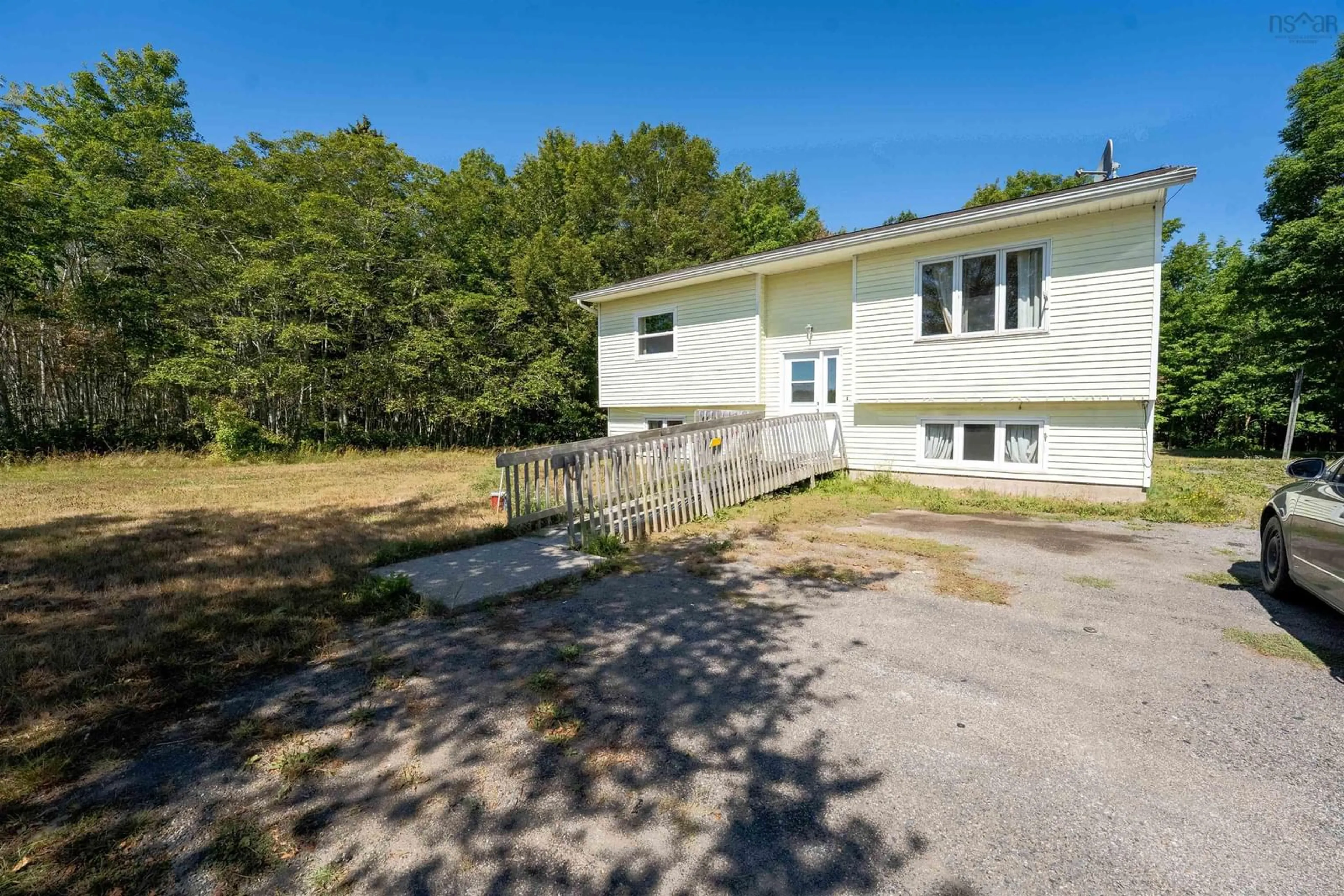 A pic from outside/outdoor area/front of a property/back of a property/a pic from drone, unknown for 931 Waldeck Line Rd, Waldeck Nova Scotia B0S 1J0