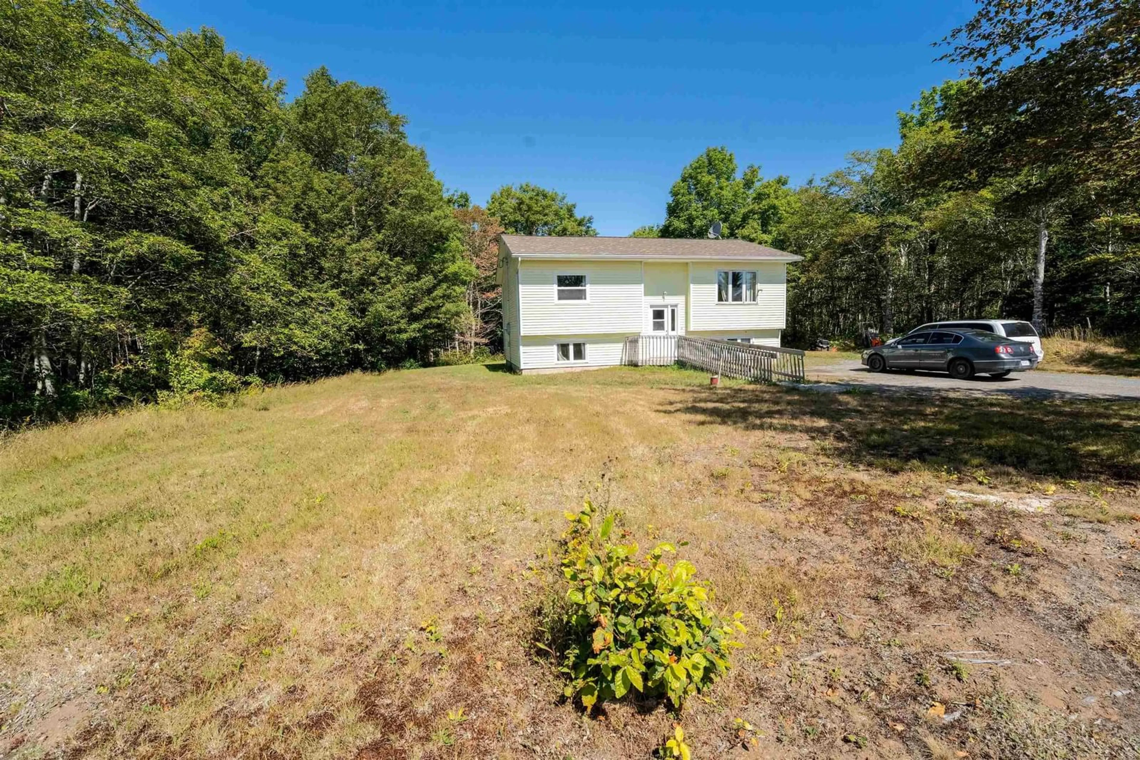 A pic from outside/outdoor area/front of a property/back of a property/a pic from drone, unknown for 931 Waldeck Line Rd, Waldeck Nova Scotia B0S 1J0
