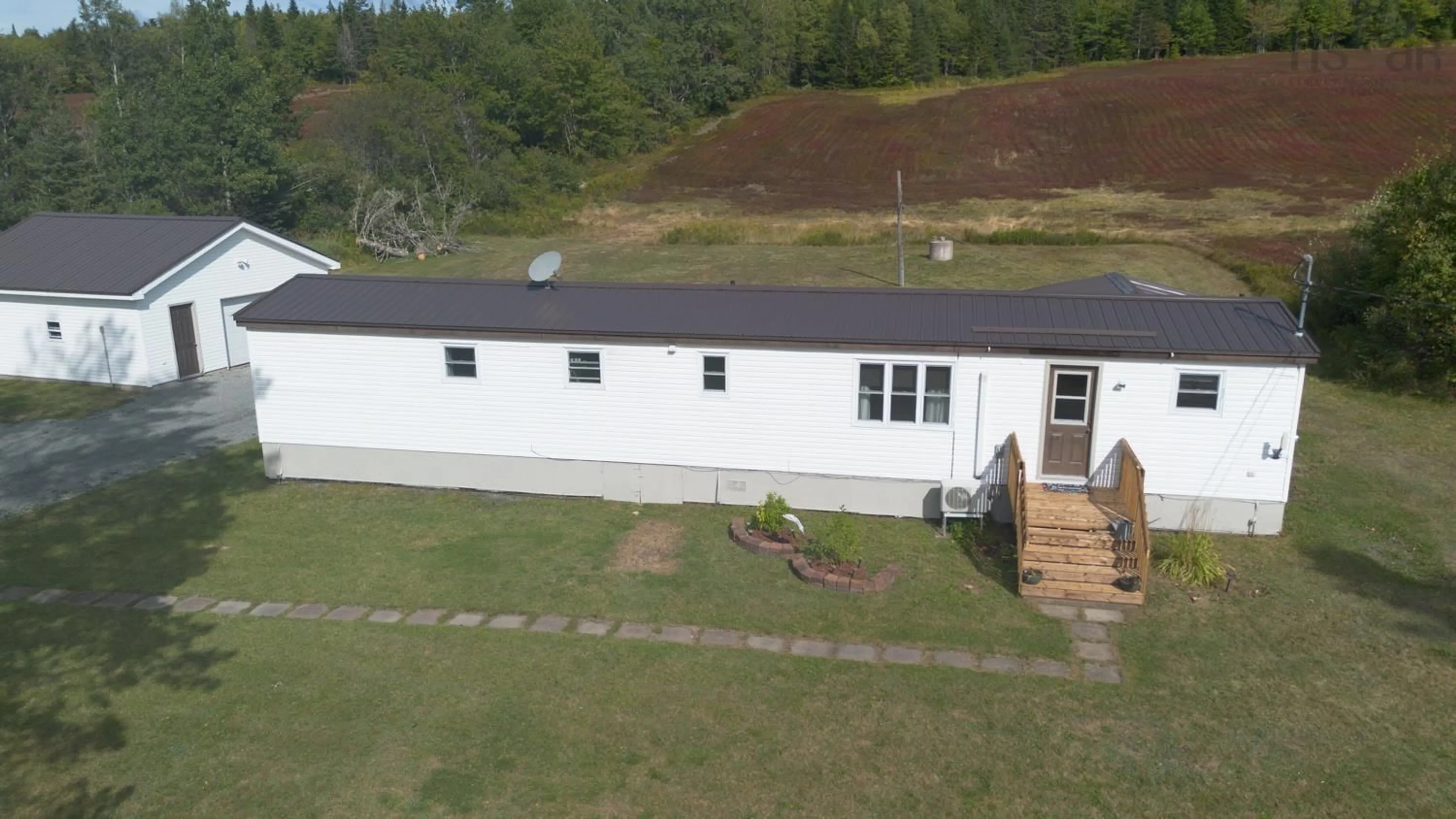 A pic from outside/outdoor area/front of a property/back of a property/a pic from drone, building for 1660 Highway 336, Dean Nova Scotia B0N 2M0