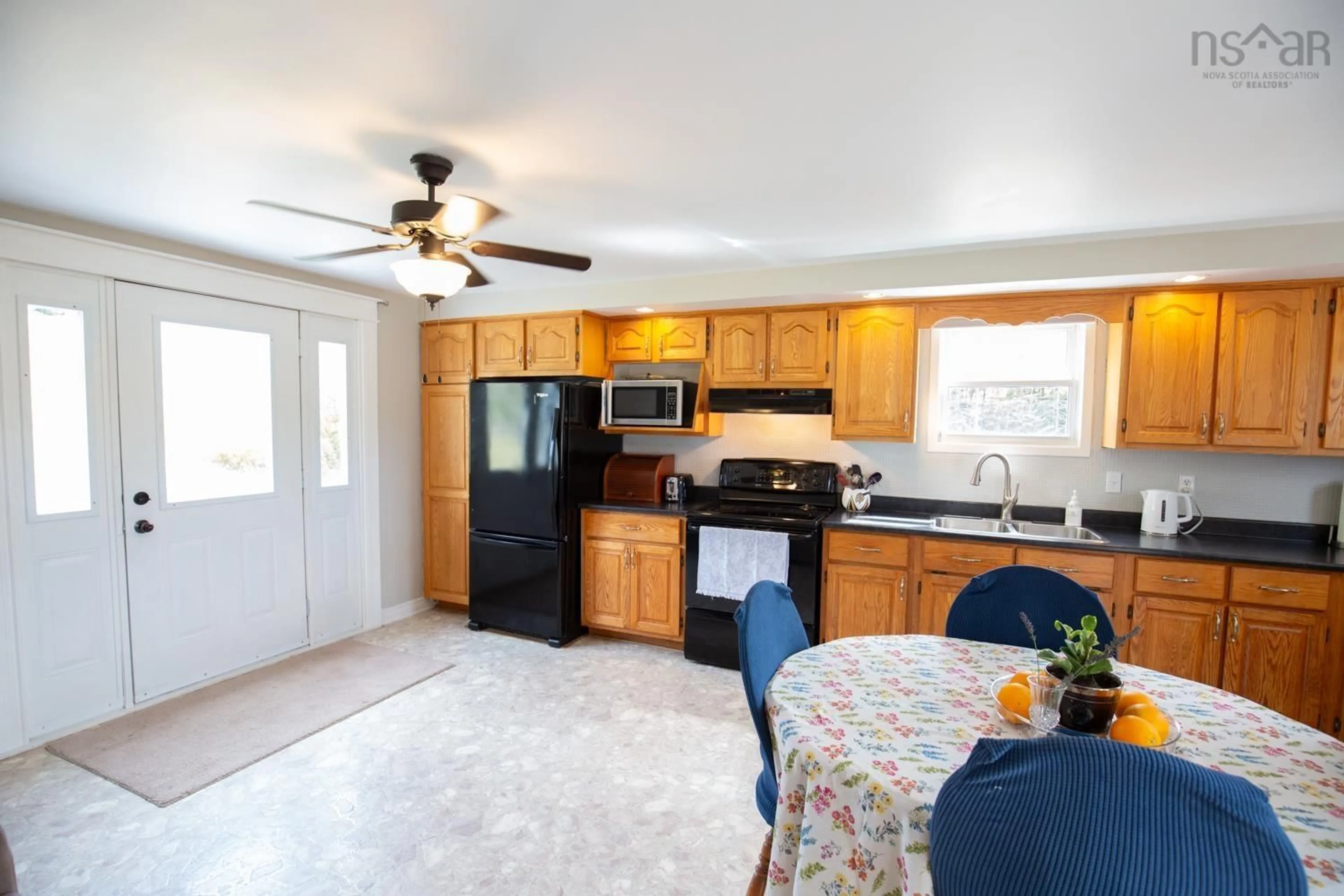 Standard kitchen, ceramic/tile floor for 1660 Highway 336, Dean Nova Scotia B0N 2M0
