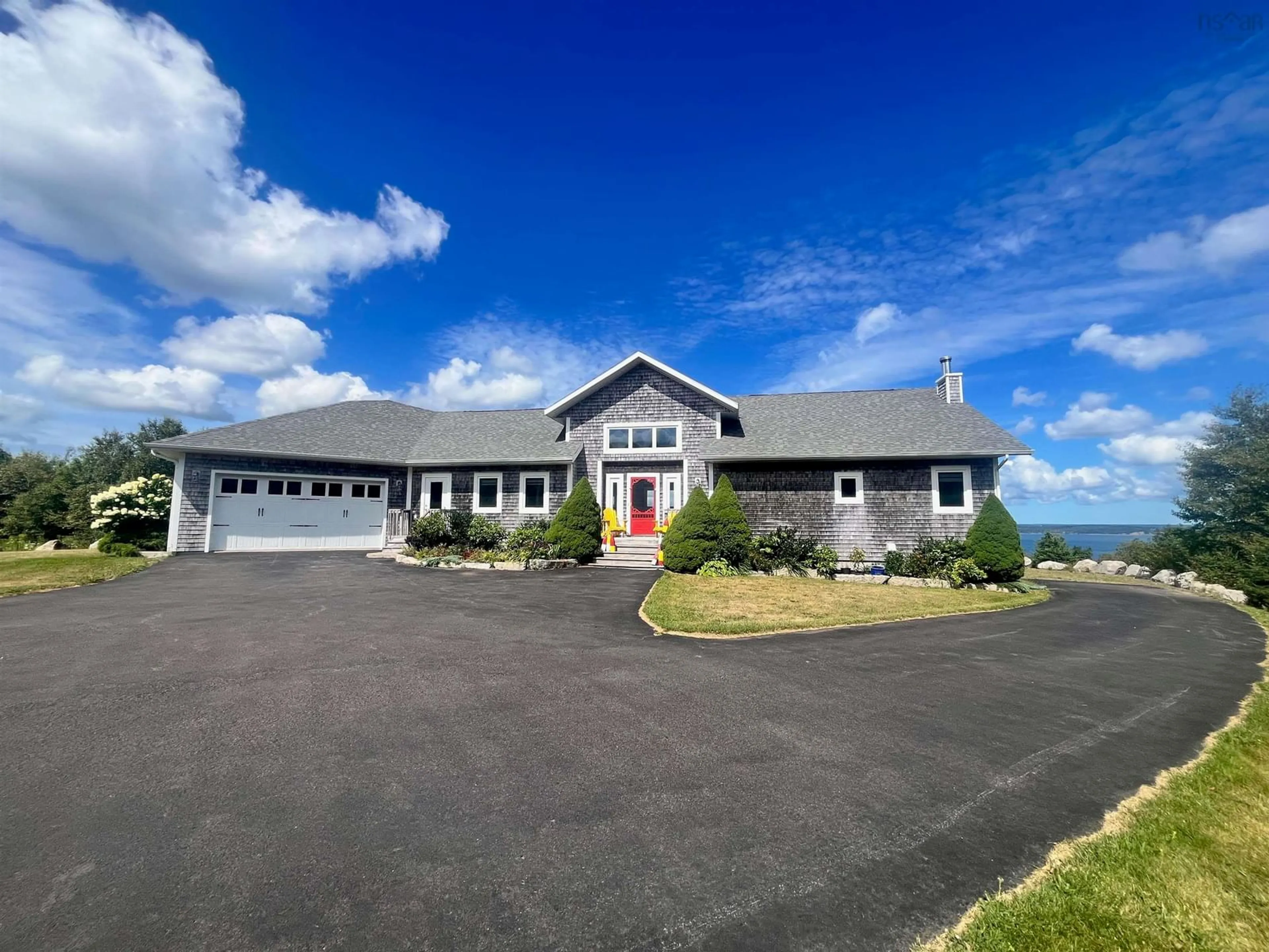 A pic from outside/outdoor area/front of a property/back of a property/a pic from drone, unknown for 8194 Highway 16, Dorts Cove Nova Scotia B0H 1N0