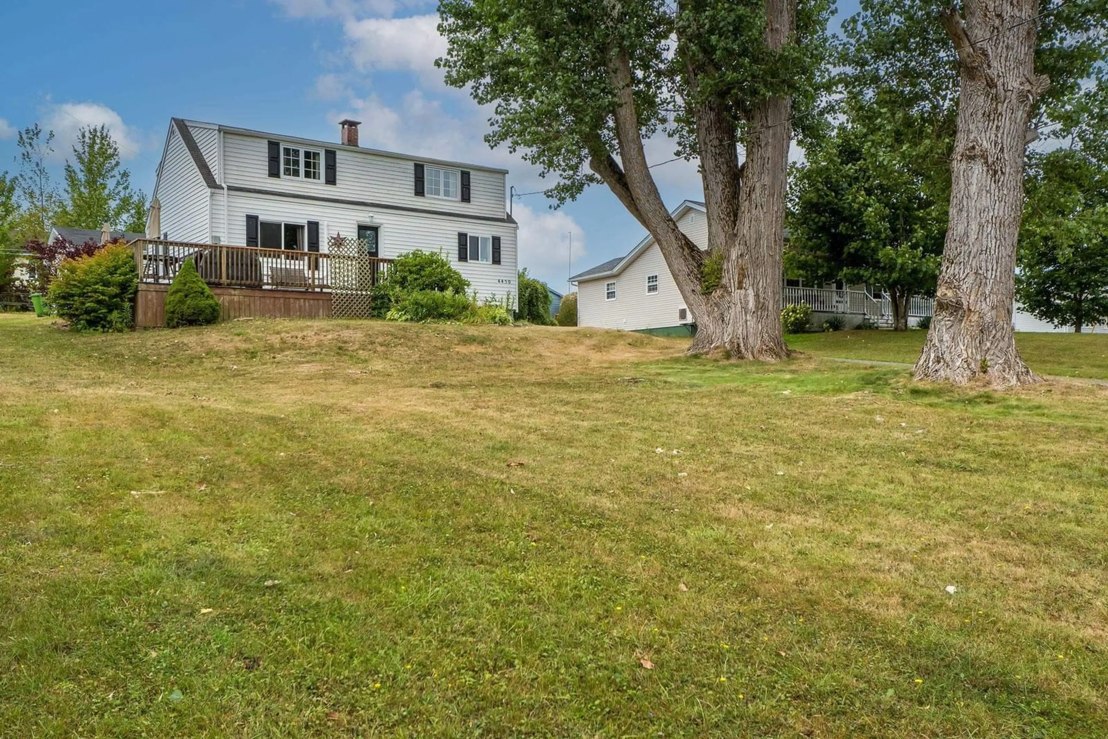 A pic from outside/outdoor area/front of a property/back of a property/a pic from drone, unknown for 4450 Highway 1, Three Mile Plains Nova Scotia B0N 2T0