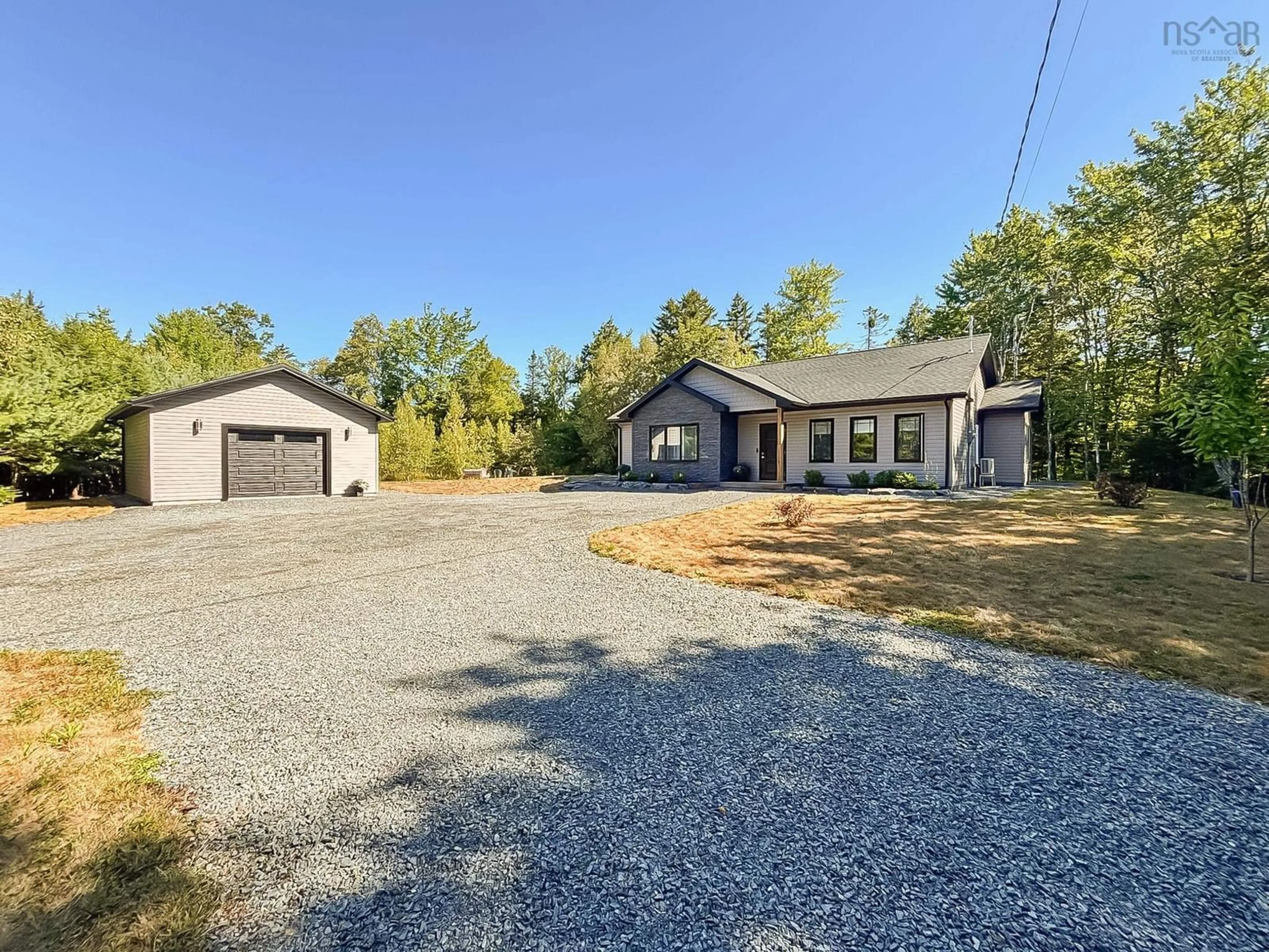 A pic from outside/outdoor area/front of a property/back of a property/a pic from drone, street for 1229 Conquerall Mills Rd, Conquerall Mills Nova Scotia B4V 6A5