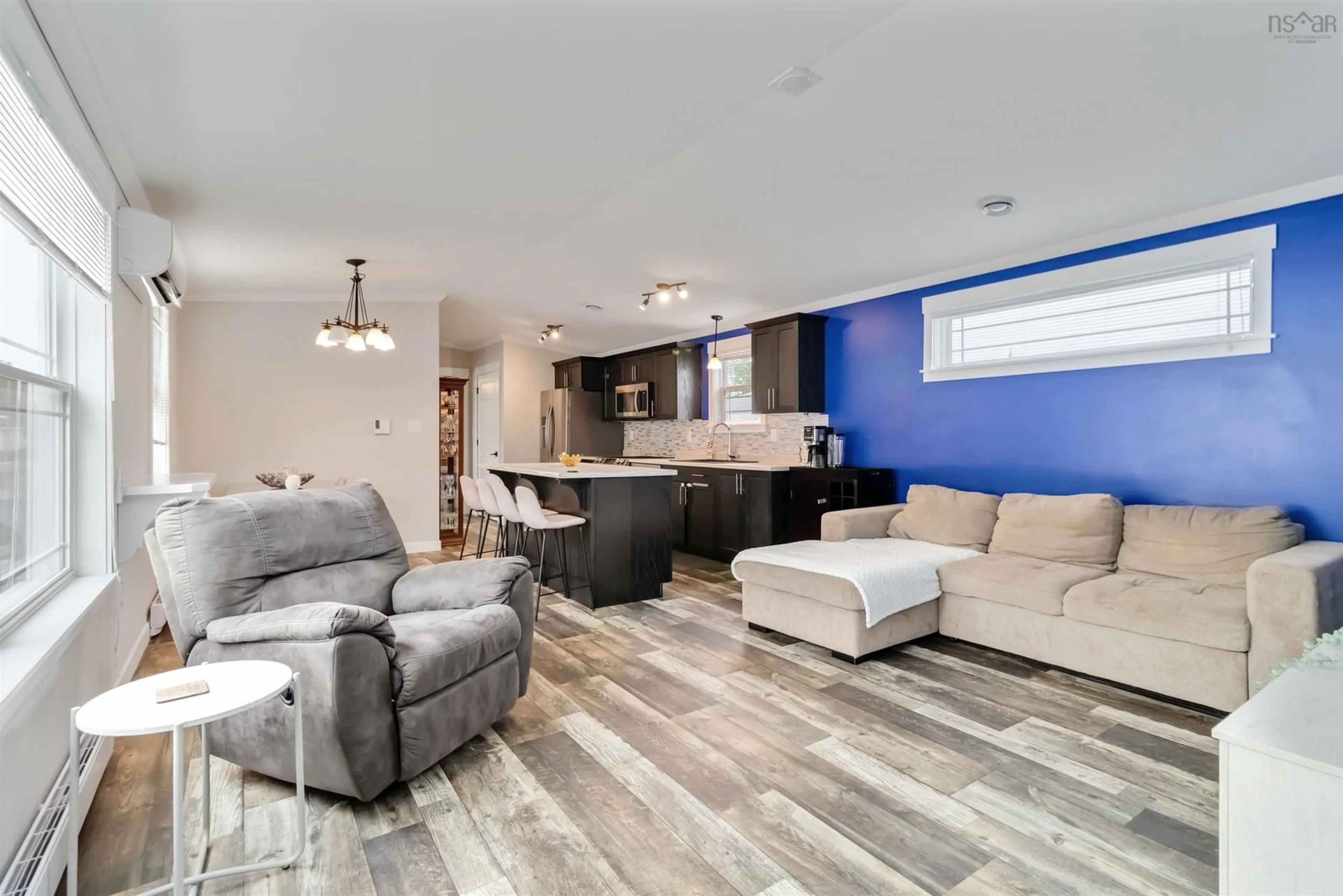Living room with furniture, unknown for 14 Sea Glass Dr, Simms Settlement Nova Scotia B0J 1T0
