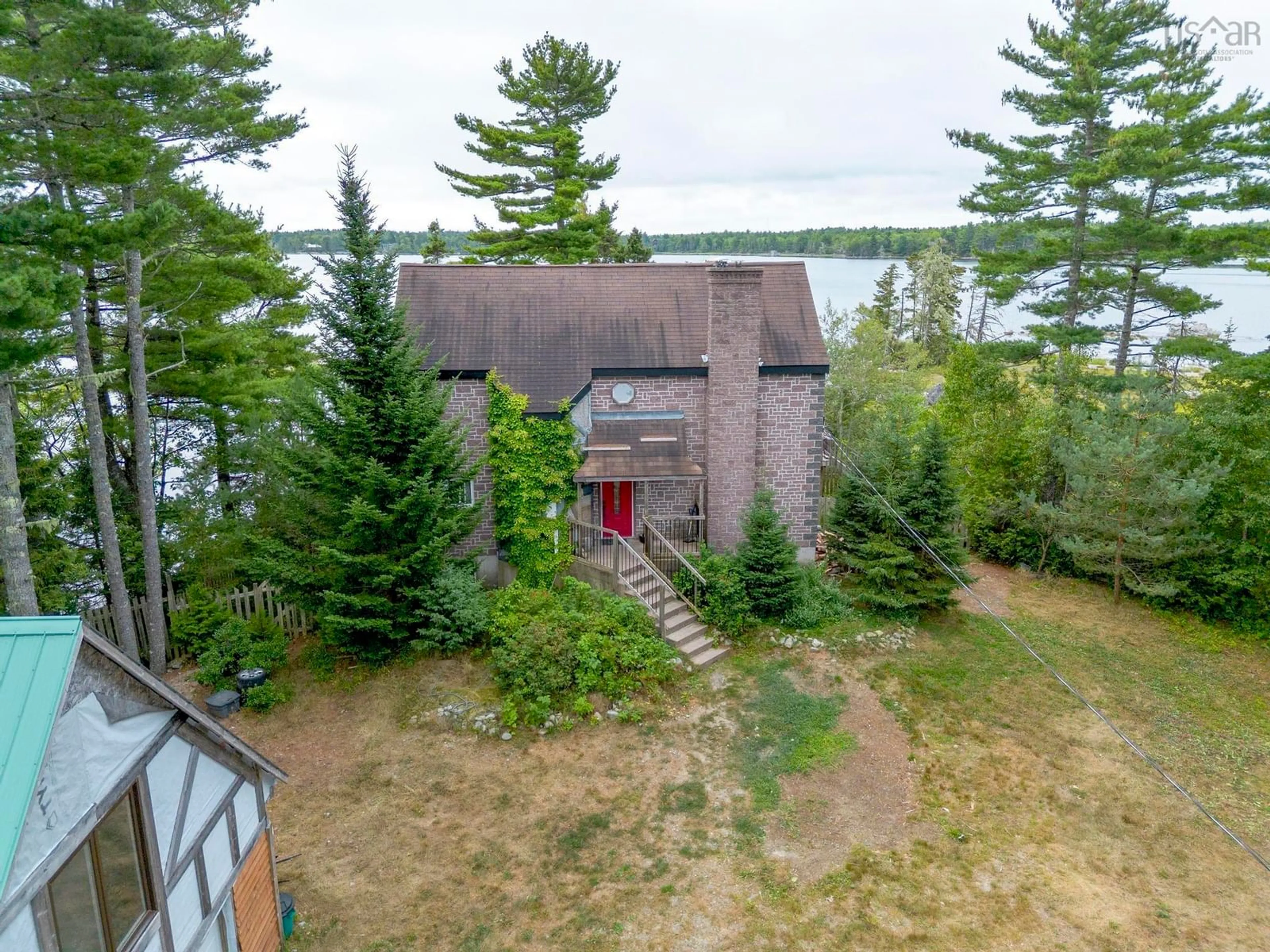 A pic from outside/outdoor area/front of a property/back of a property/a pic from drone, unknown for 582 Highway 331, Mill Village Nova Scotia B0J 2H0