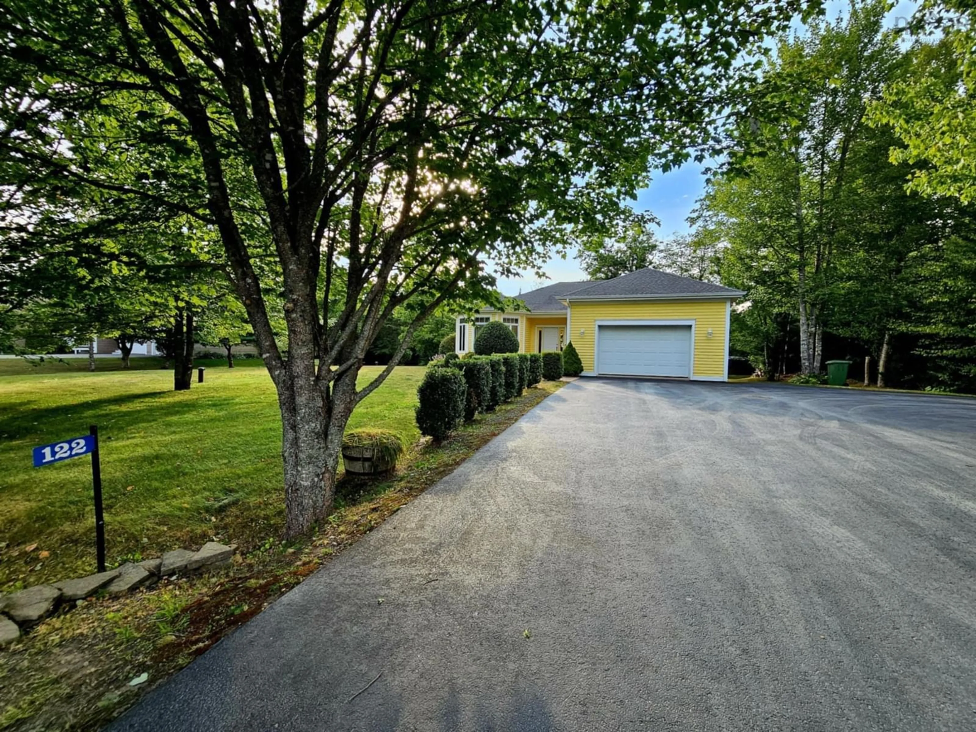 A pic from outside/outdoor area/front of a property/back of a property/a pic from drone, street for 122 Georgina Dr, Debert Nova Scotia B0M 1G0