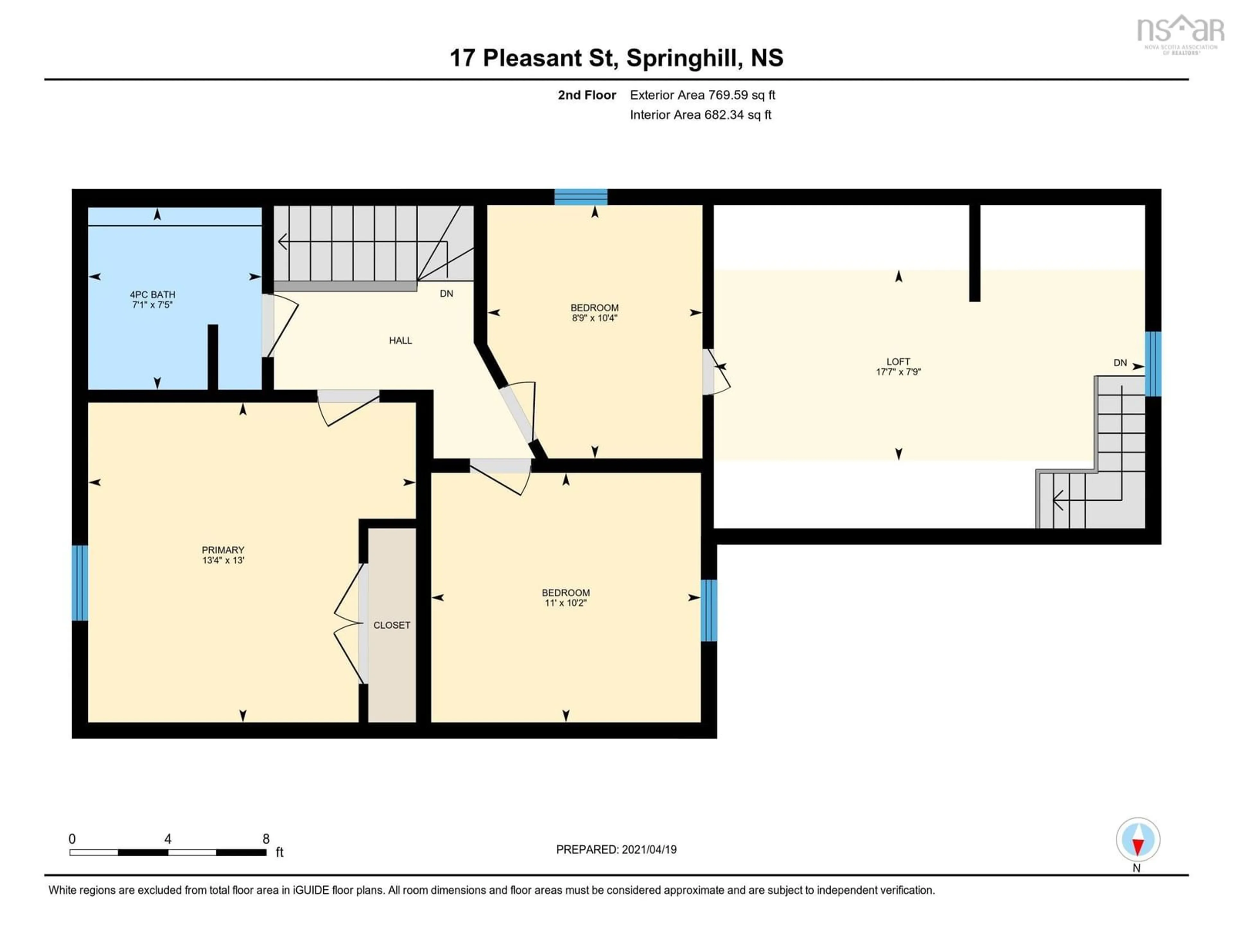 Floor plan for 17 Pleasant St, Springhill Nova Scotia B0M 1X0