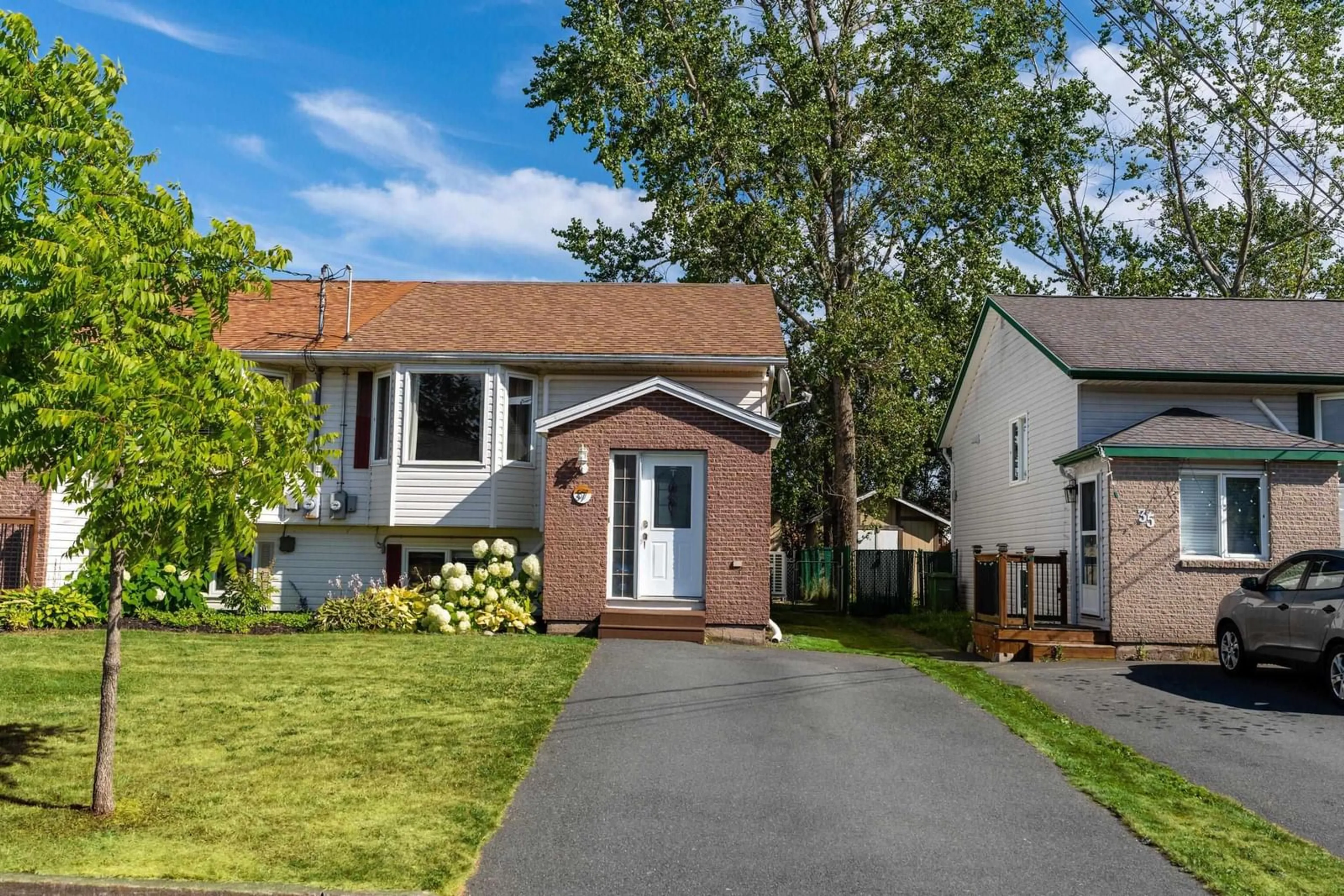 Home with vinyl exterior material, street for 37 Chater St, Eastern Passage Nova Scotia B3G 1N7
