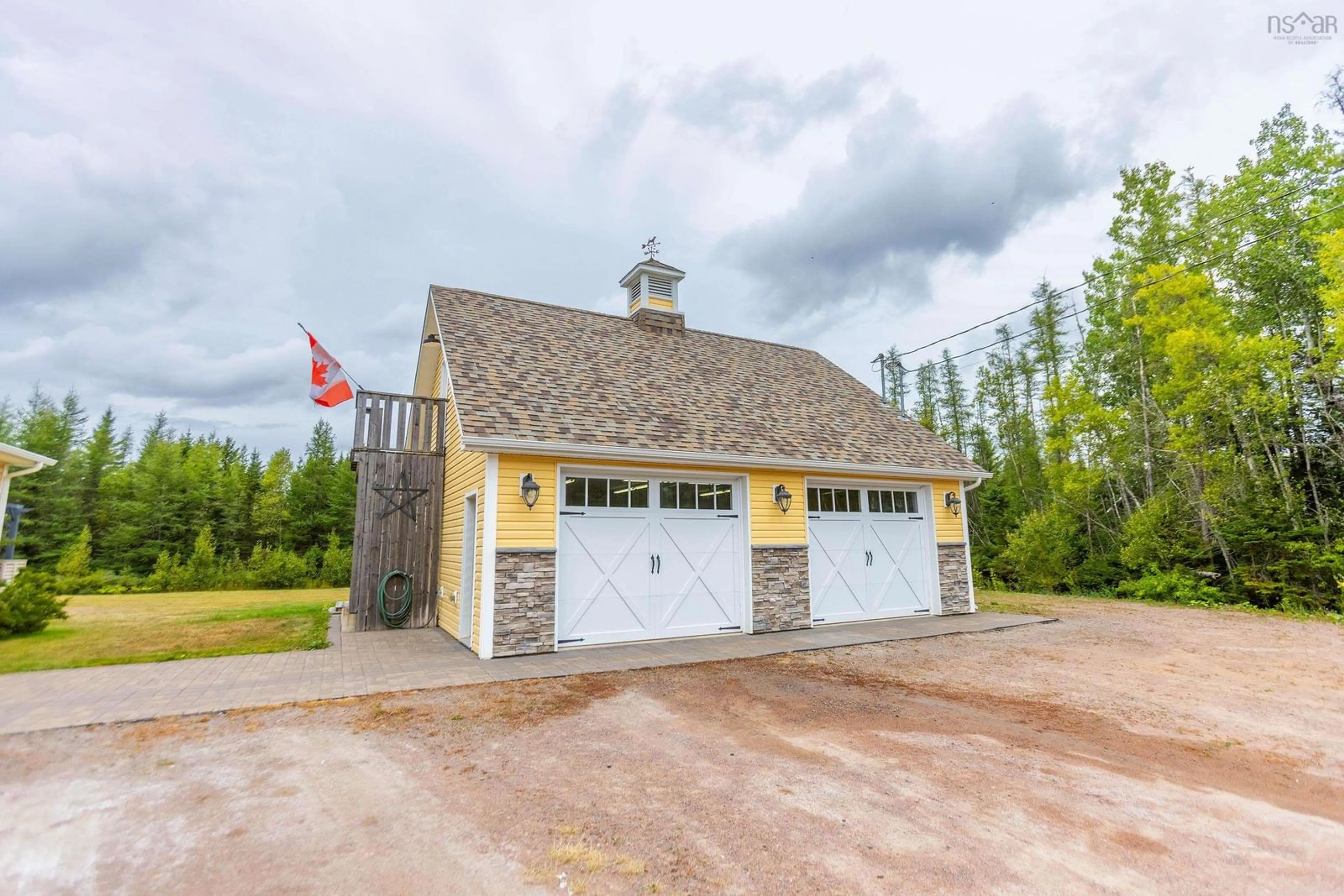 Indoor garage for 23 Molly Lane, Brookdale Nova Scotia B4H 3Y1