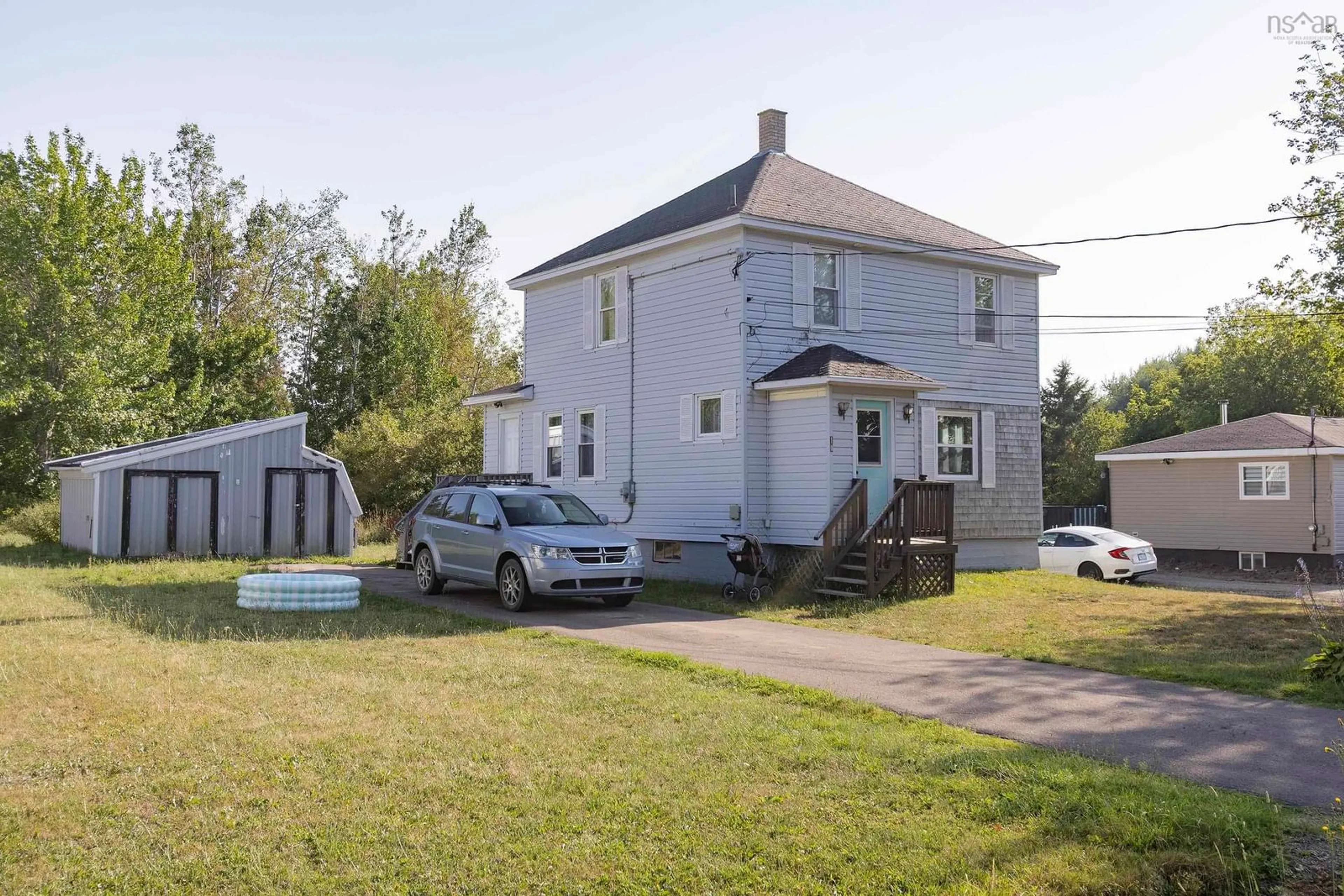 A pic from outside/outdoor area/front of a property/back of a property/a pic from drone, street for 10 Starr St, Springhill Nova Scotia B0M 1X0
