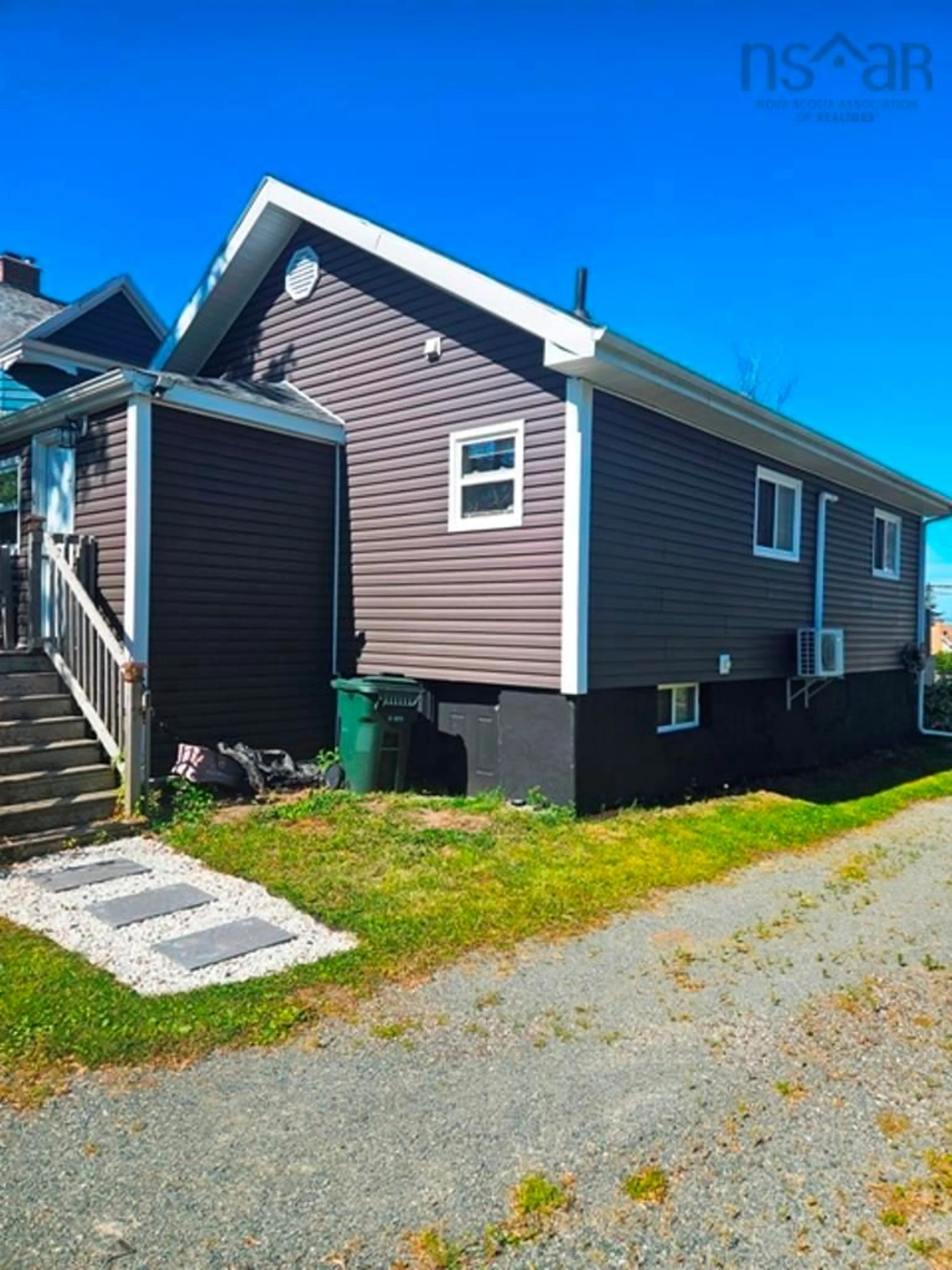 Home with vinyl exterior material, street for 366 Whitney Ave, Sydney Nova Scotia B1P 5A7