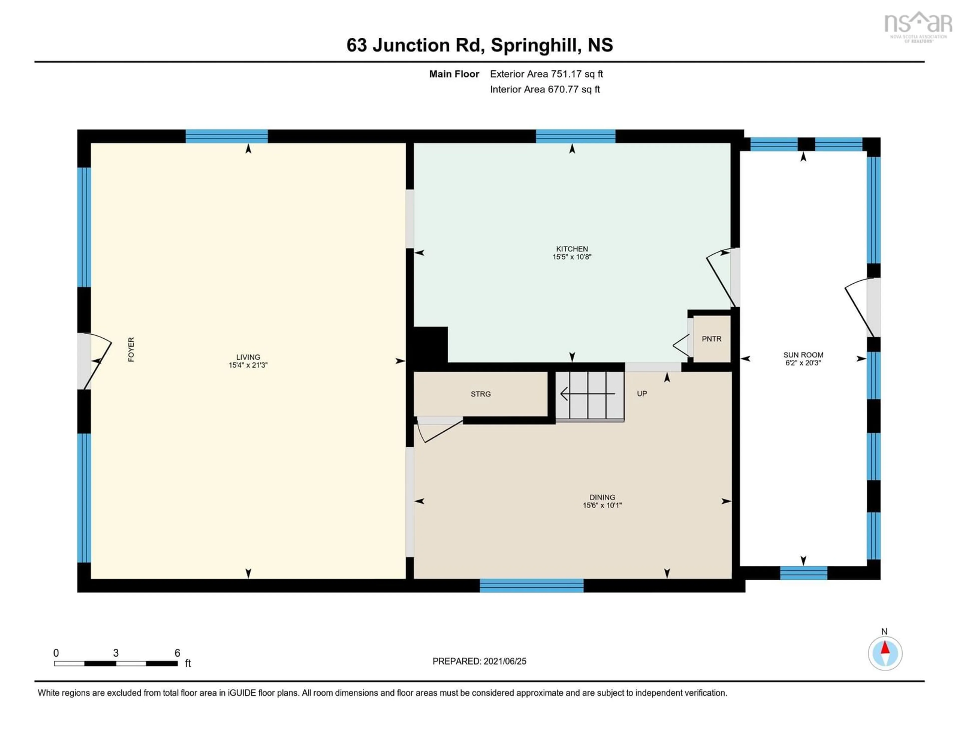 Floor plan for 63 Junction Rd, Springhill Nova Scotia B0M 1X0